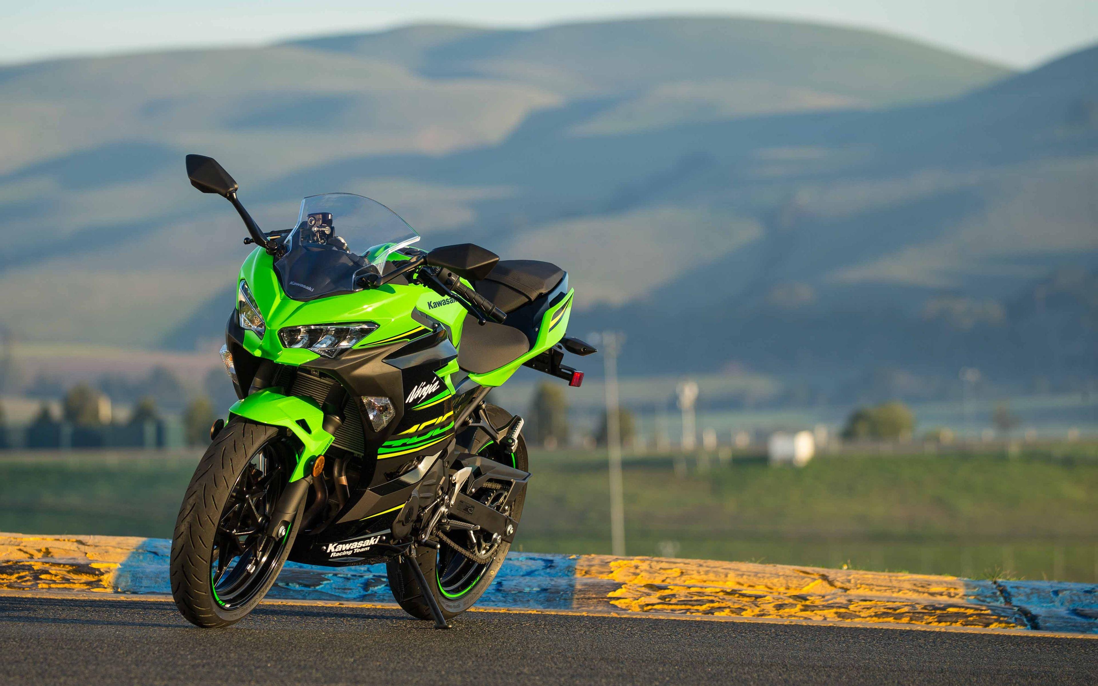 3840x2400 Download wallpaper 4k, Kawasaki Ninja superbikes, 2018 bikes, Desktop