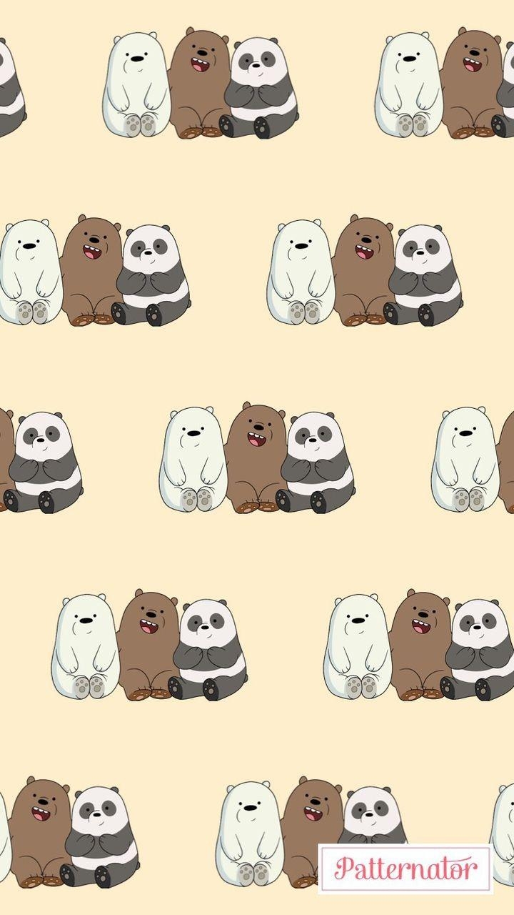 720x1280 barebears- #panpan #icebear #grizz shared by LALAʕ•⊖•ʔ, Phone