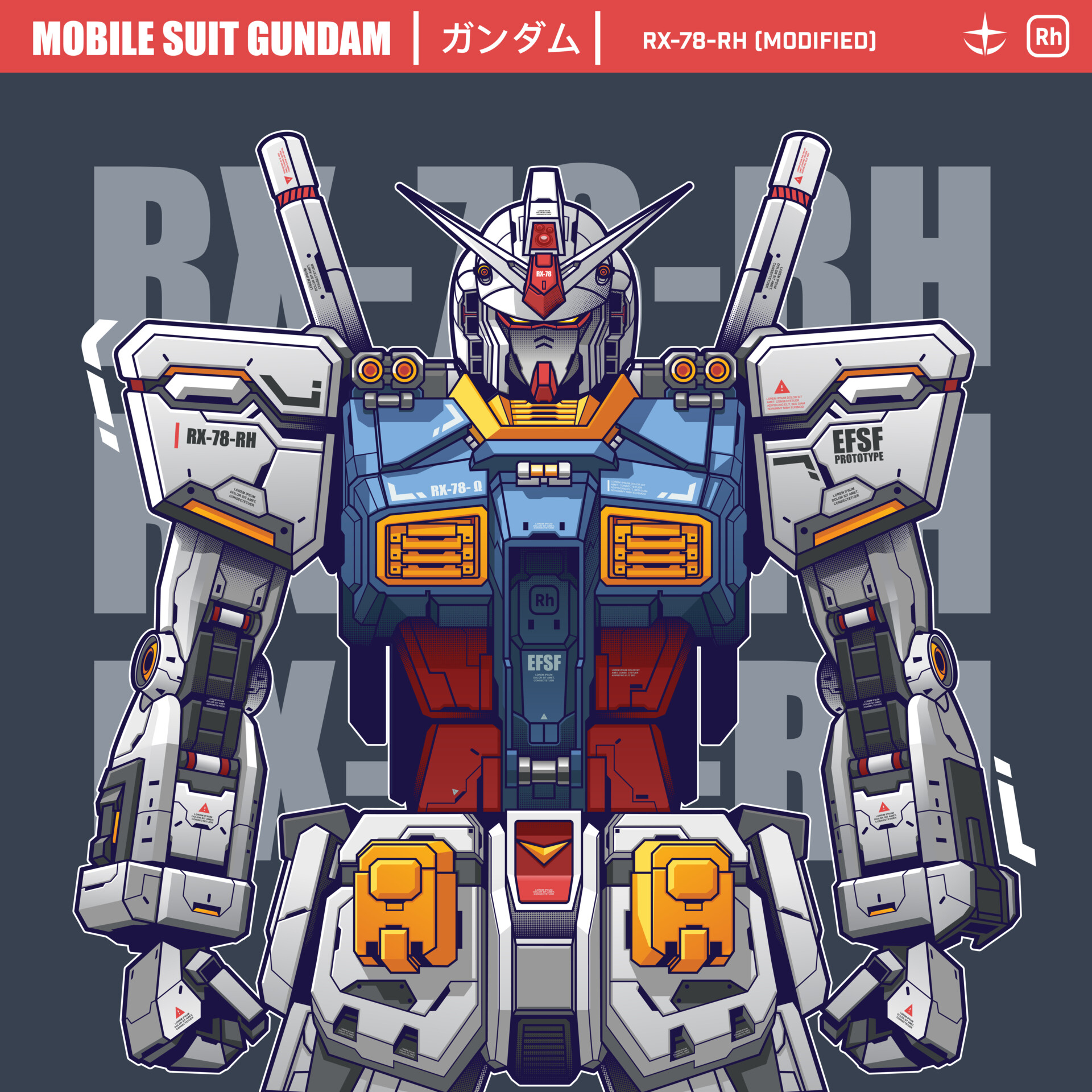 1920x1920 RX 78 2 Grand Daddy Gundam, Reiza Hasnan, Phone