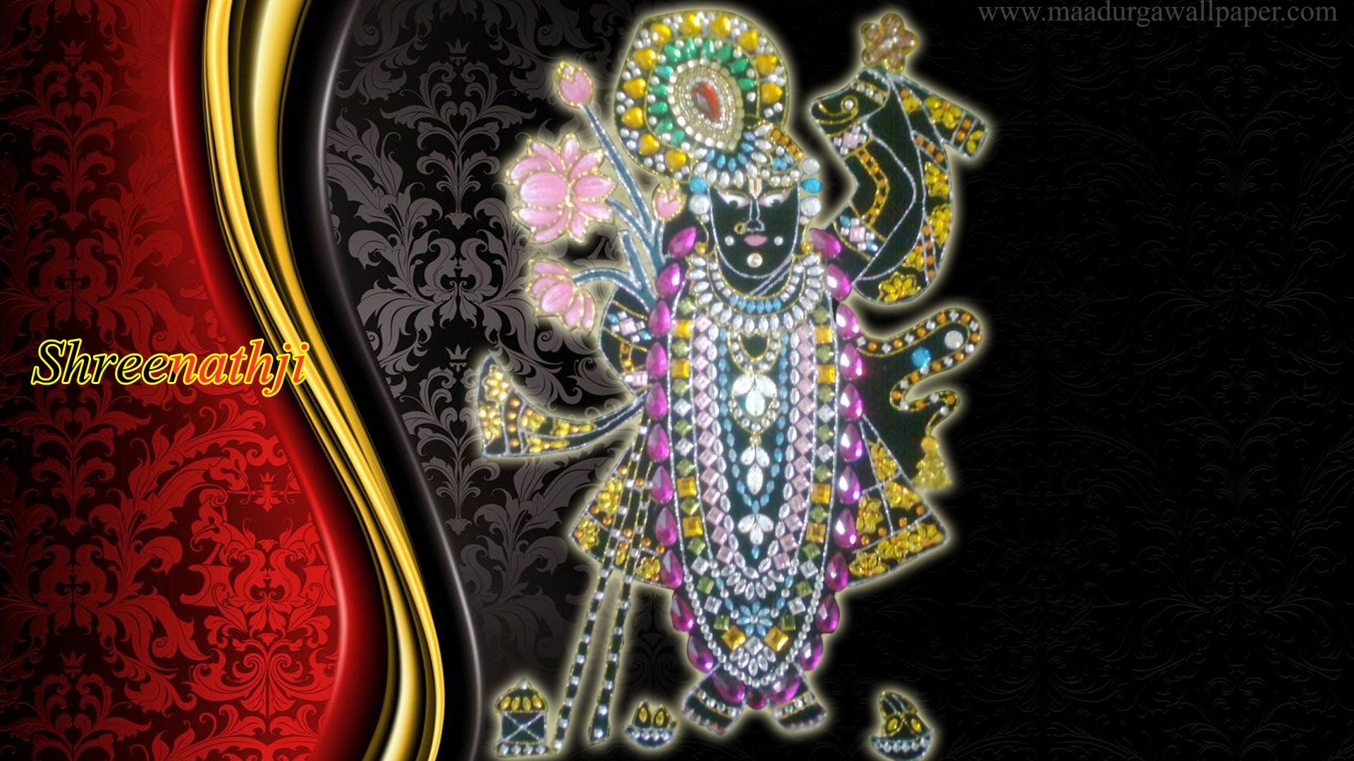 1920x1080 Shreenathji Wallpaper. Shreenathji Wallpaper, Desktop