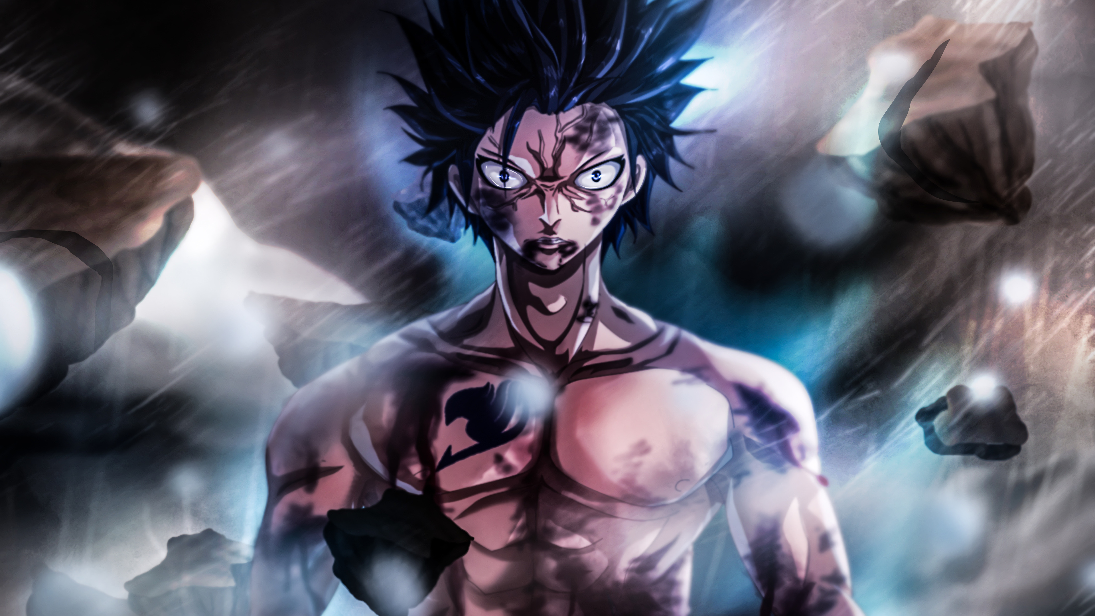 3840x2160 Gray Fullbuster Fairy Tail 4K, Desktop