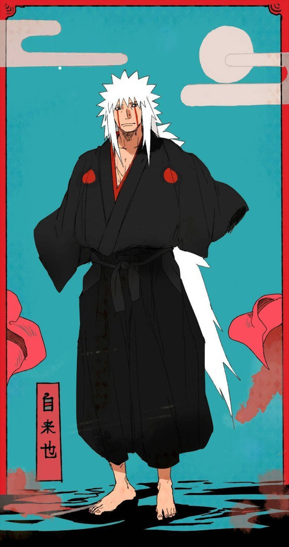 1020x1920 Download Jiraiya In Kimono Wallpaper, Phone