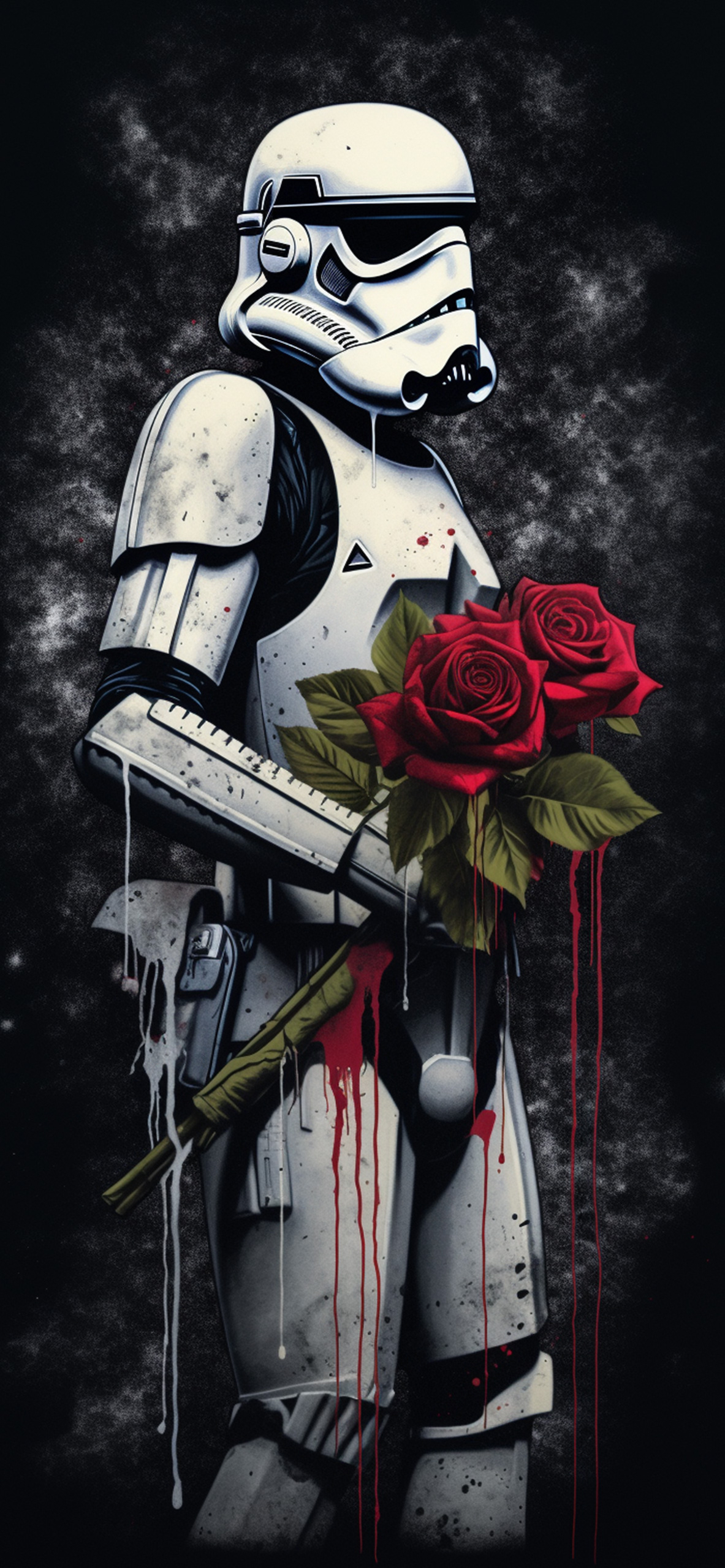 1190x2560 Star Wars Trooper Street Art Wallpaper Wars Wallpaper 4k, Phone