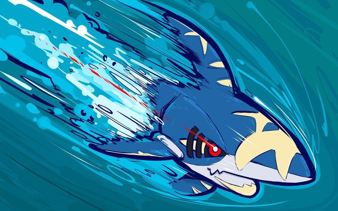 1130x710 Mega Sharpedo, Desktop