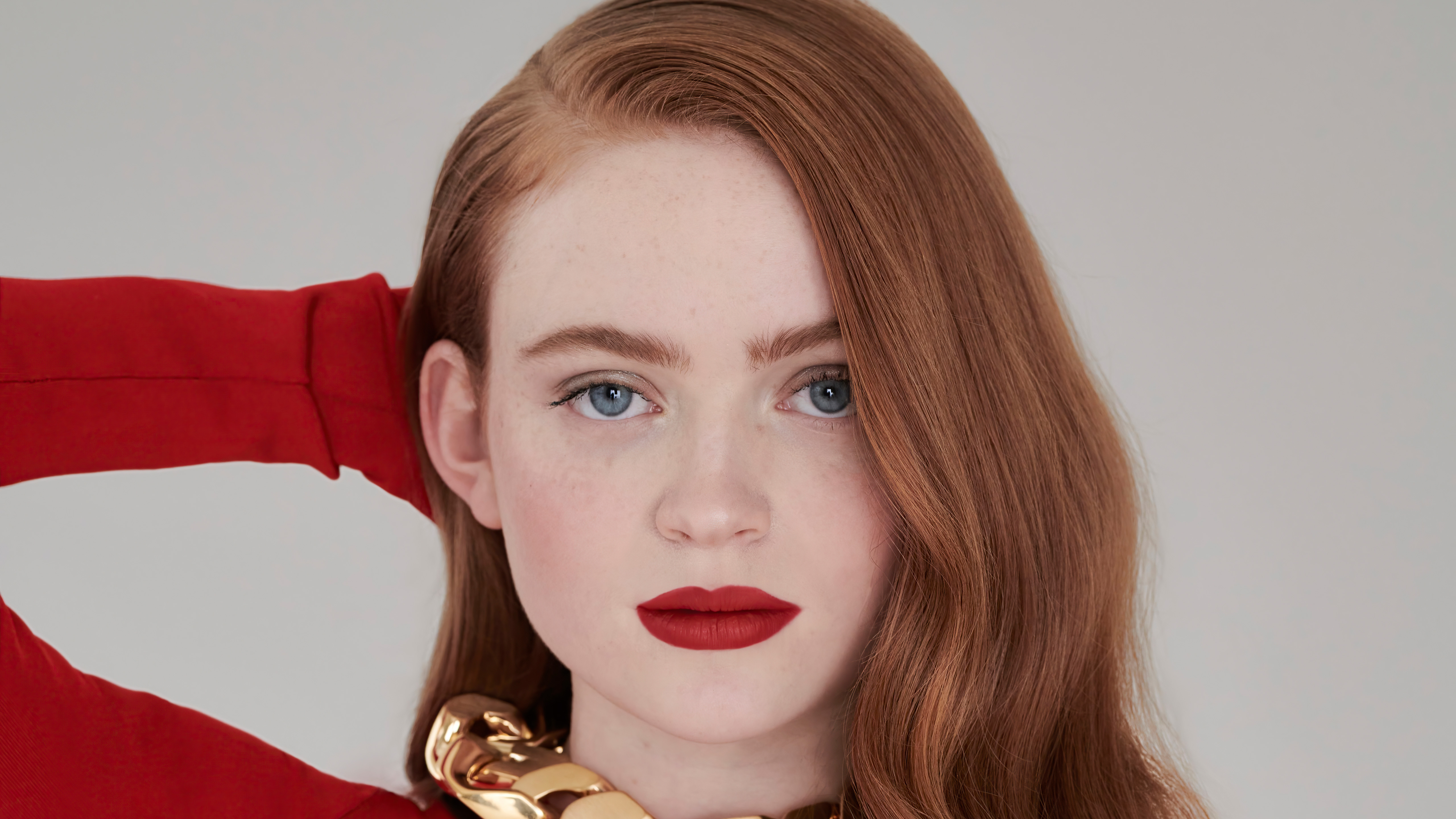 5120x2880 Sadie Sink 4k Ultra HD Wallpaper, Desktop