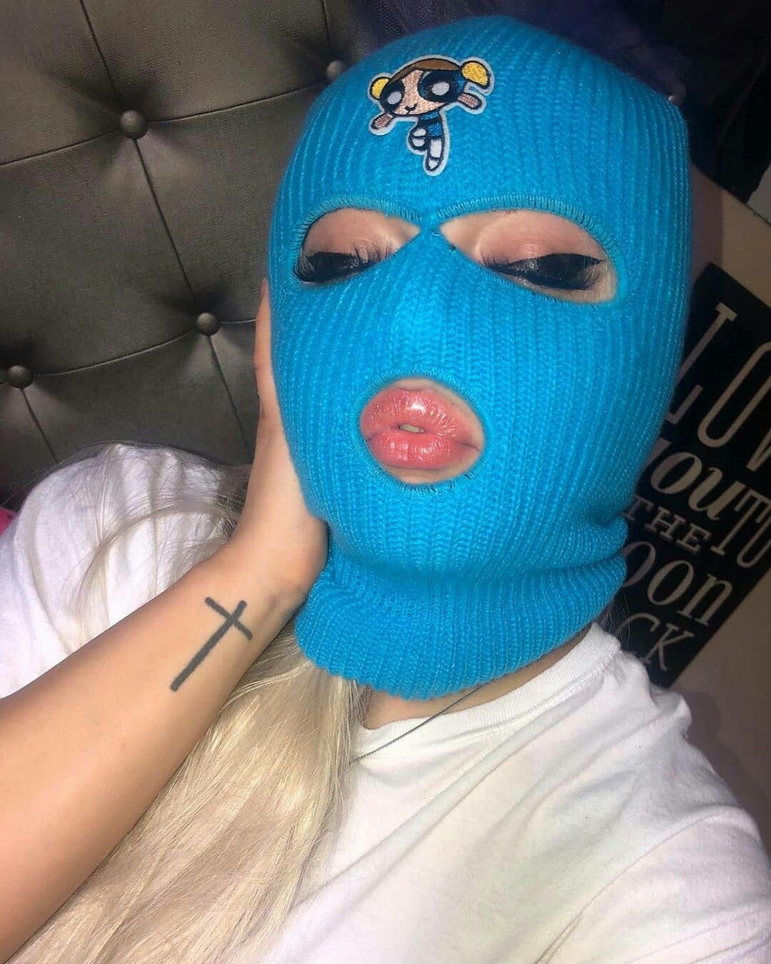 1080x1350 Baddie Aesthetic Ski Mask Wallpaper Girl, Phone