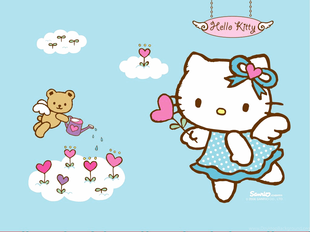 1030x770 Hello Kitty Valentine Wallpaper Desktop Background, Desktop