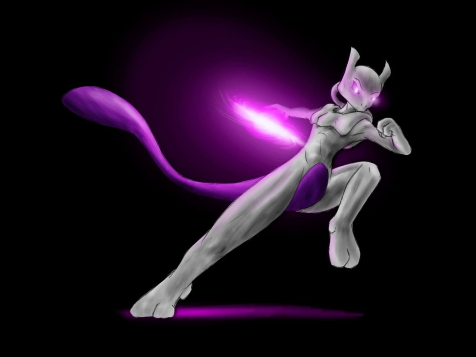 1600x1200 Mewtwo New Form, Desktop