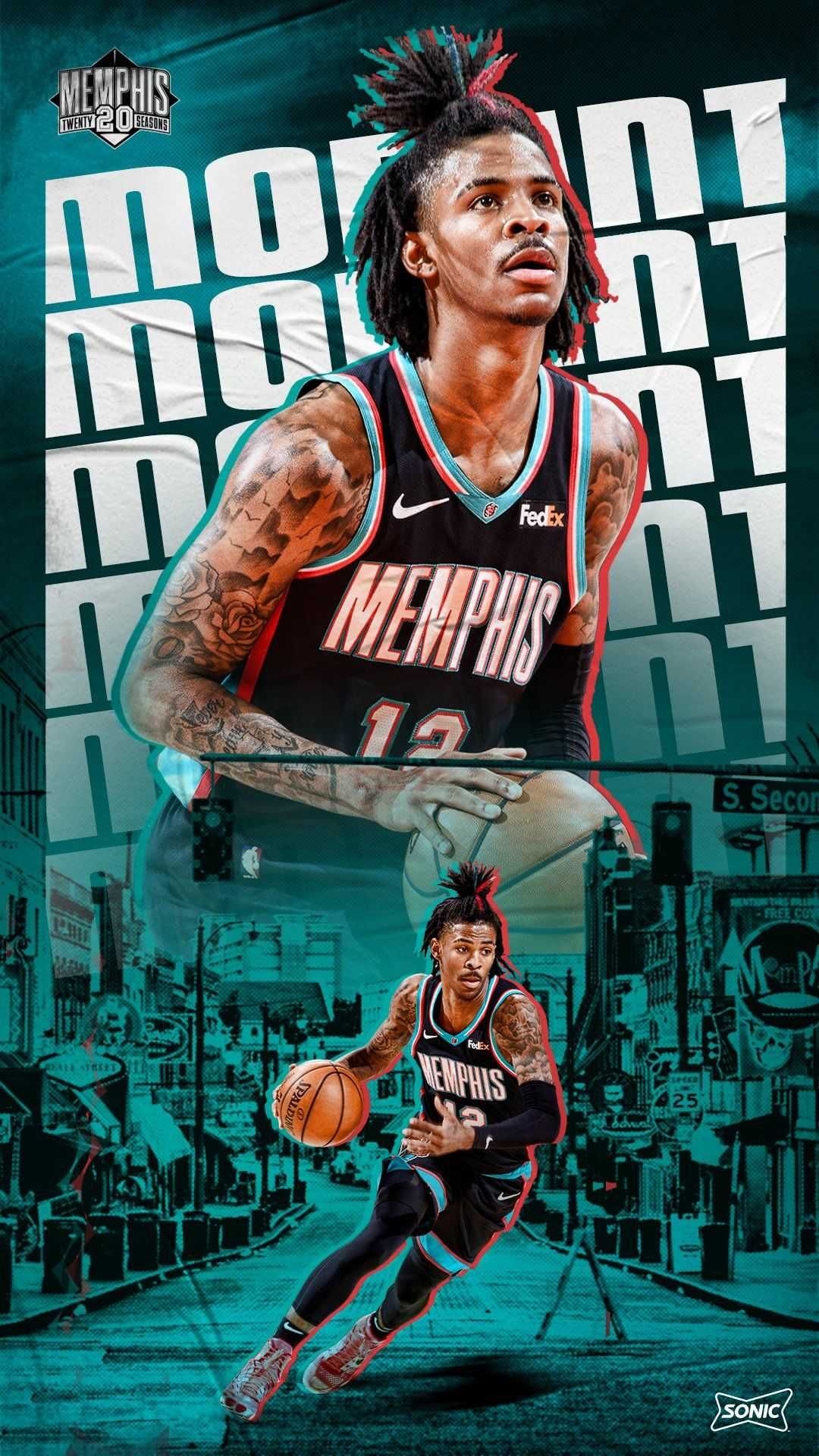 1080x1920 Ja Morant Wallpaper Discover more American Professional, Basketball Player, College, Ja Morant, Natio. Ja morant style, Basketball photography, Basketball players, Phone