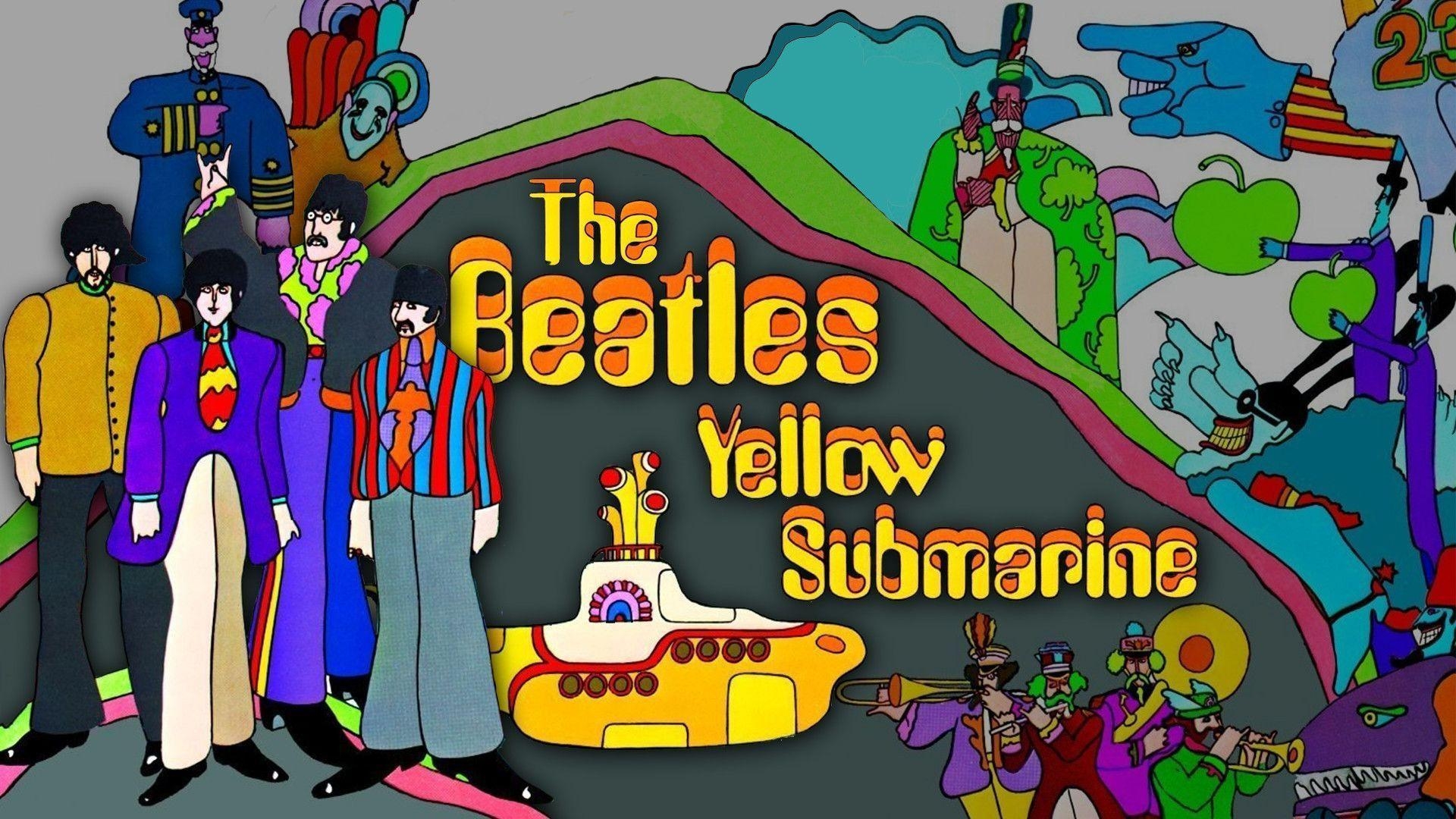 1920x1080 The Beatles Submarine Wallpaper, Desktop