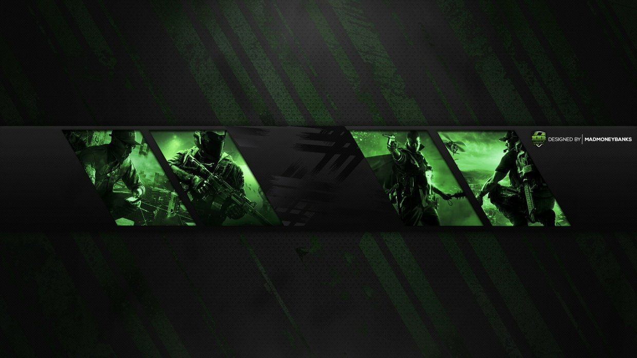 1240x700 Banner No Text Elegant Pro Gaming Channel Banner Panels. Youtube banner , Youtube banners, Gaming banner, Desktop