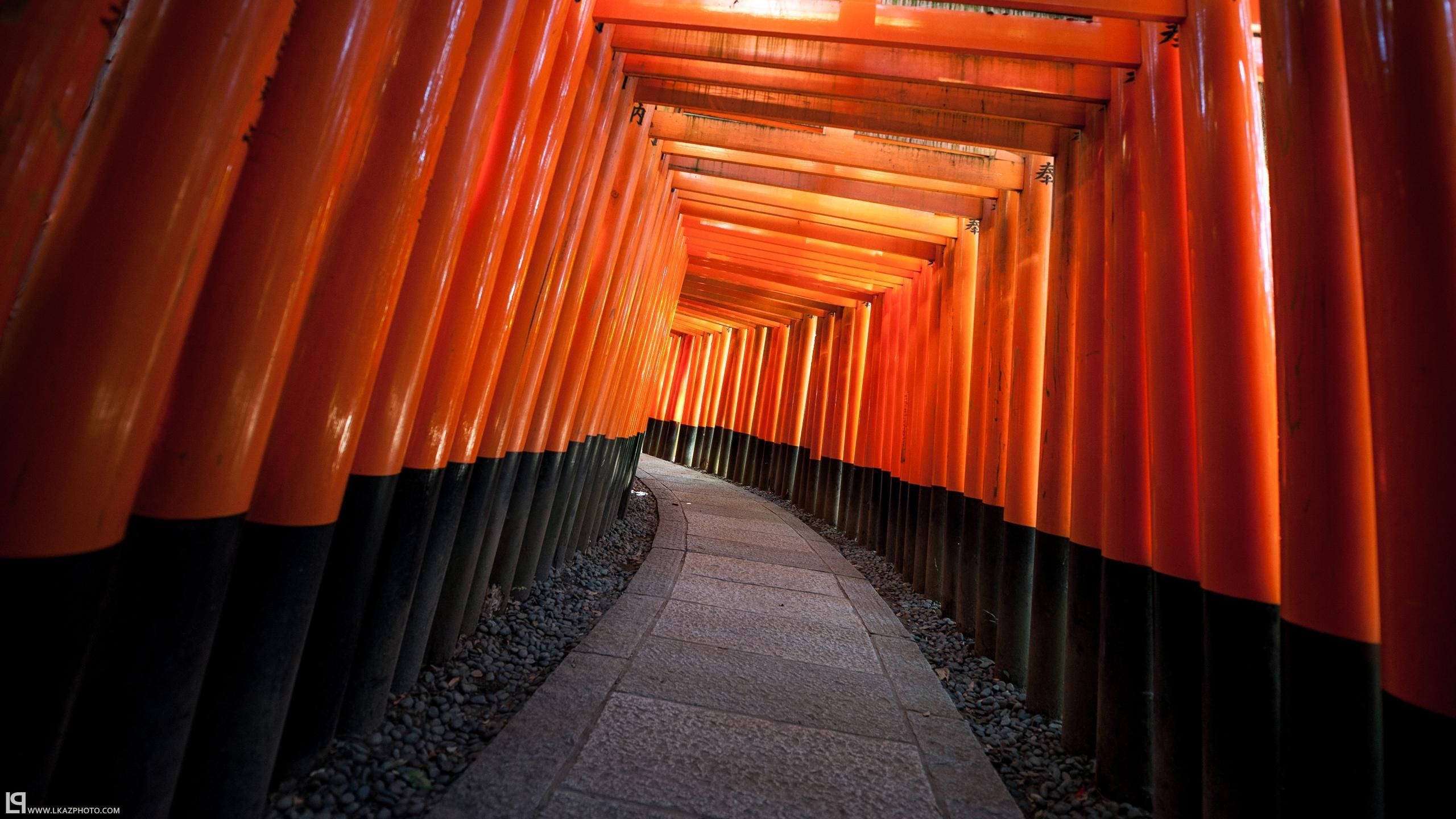 2560x1440 Fushimi Inari Taisha (by Burningmonk). Free Desktop Wallpaper, Desktop