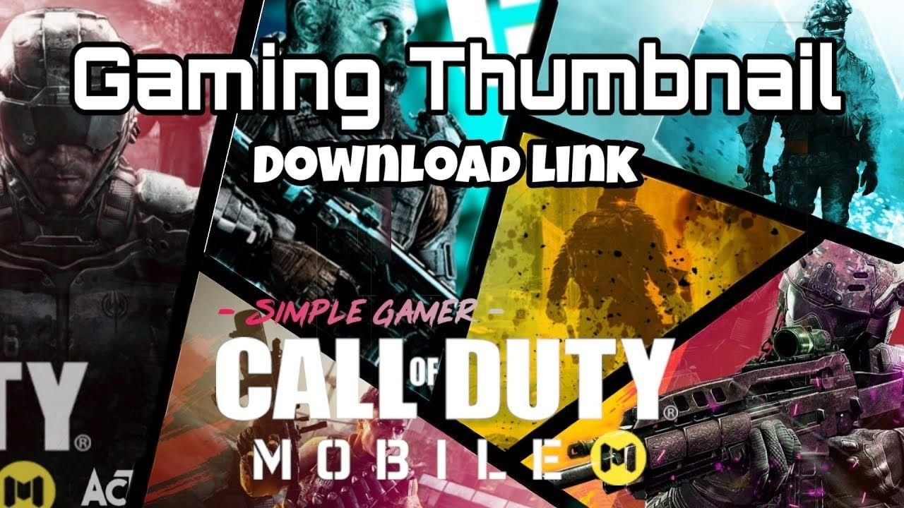 1280x720 Call Of Duty Mobile Thumbnail For Youtube and Movie, Desktop