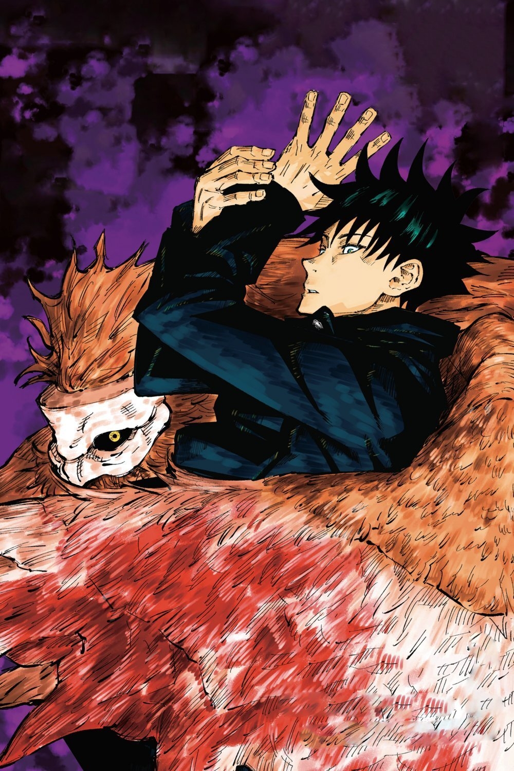 1000x1500 Kaiju No. 8 runs a Jujutsu Kaisen, Phone