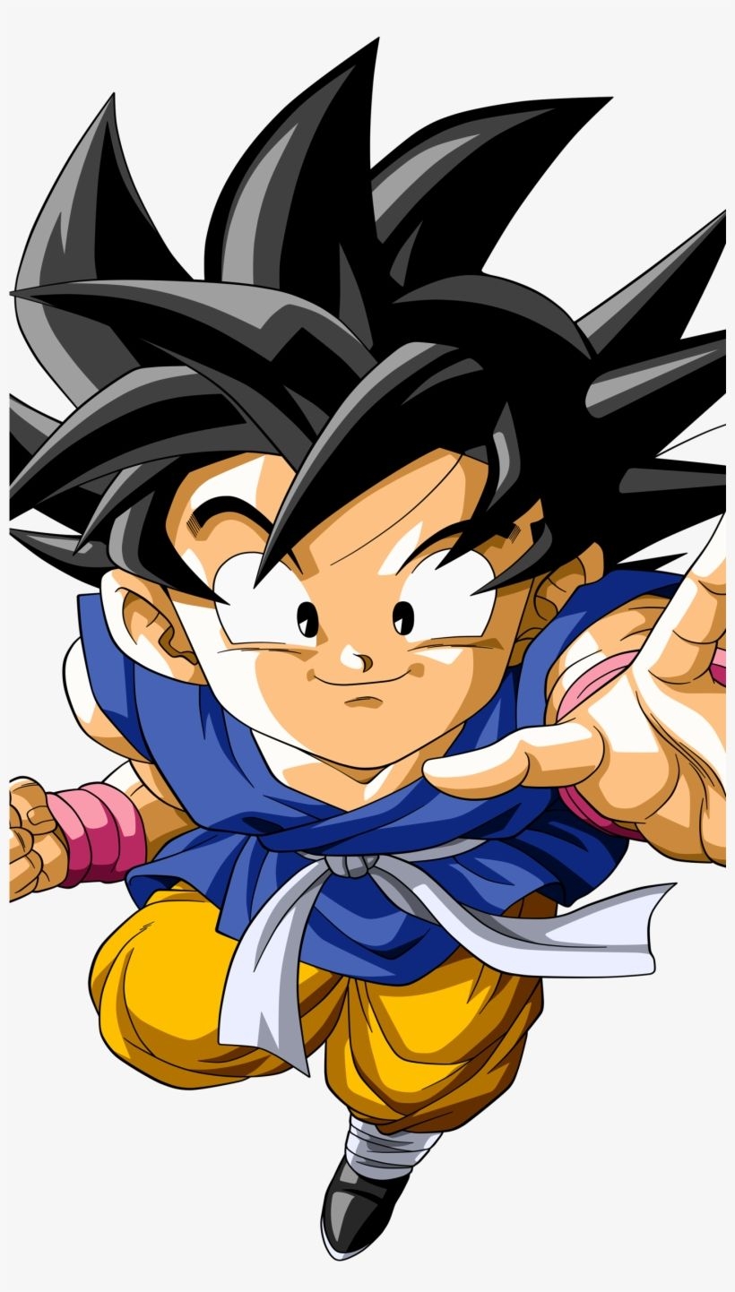 820x1450 Kid Goku Anime / Dragon Ball Gt Mobile Wallpaper, Phone