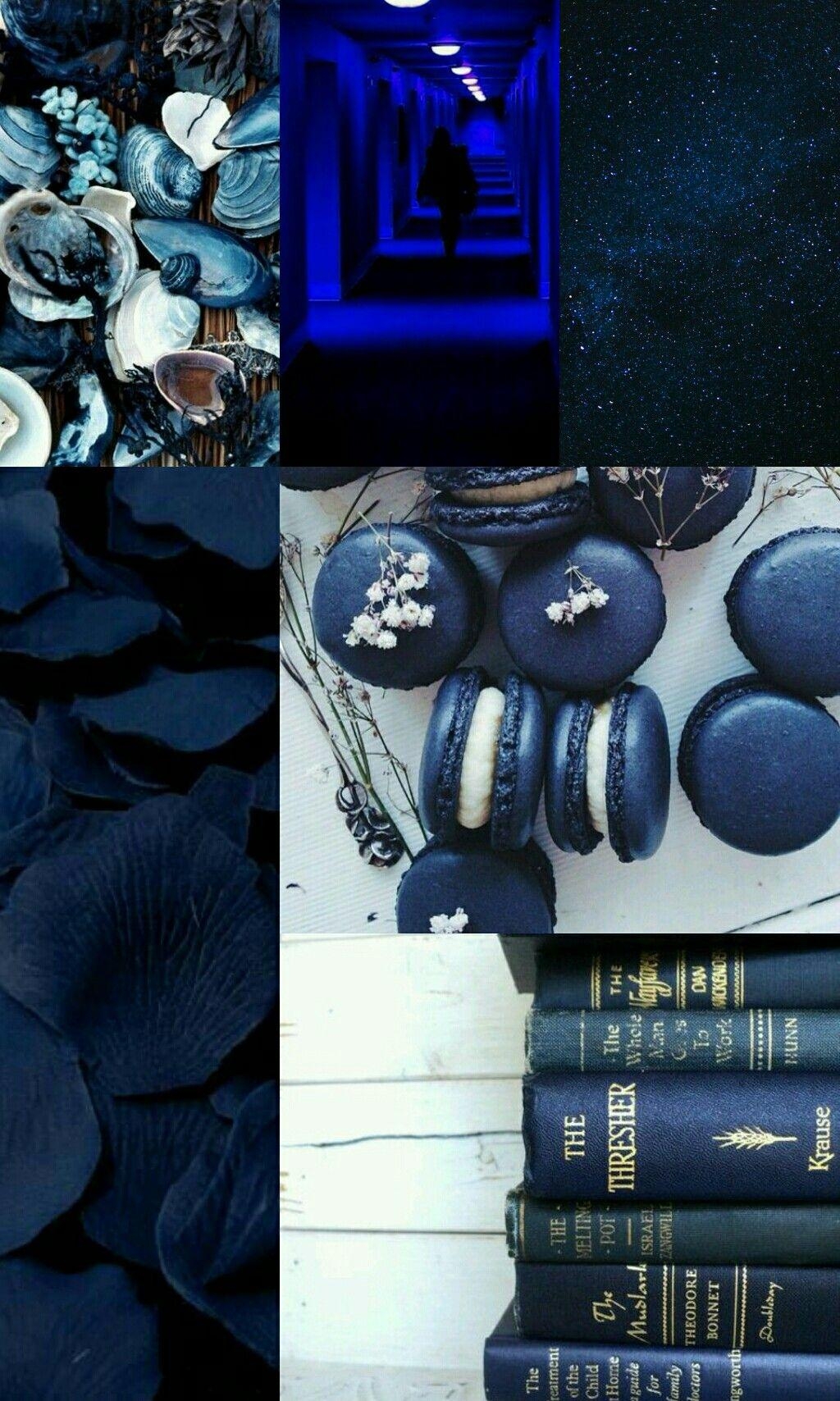 1030x1710 Navy Aesthetic. wallpaper: mood boards. Aesthetic collage, Phone