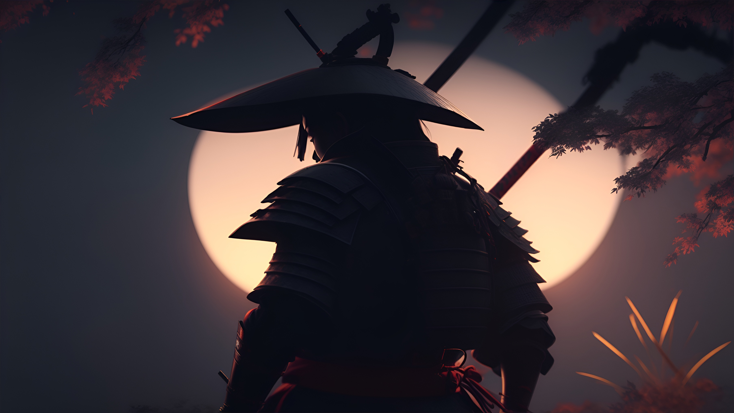 2560x1440 Fantasy Samurai HD Wallpaper and Background, Desktop