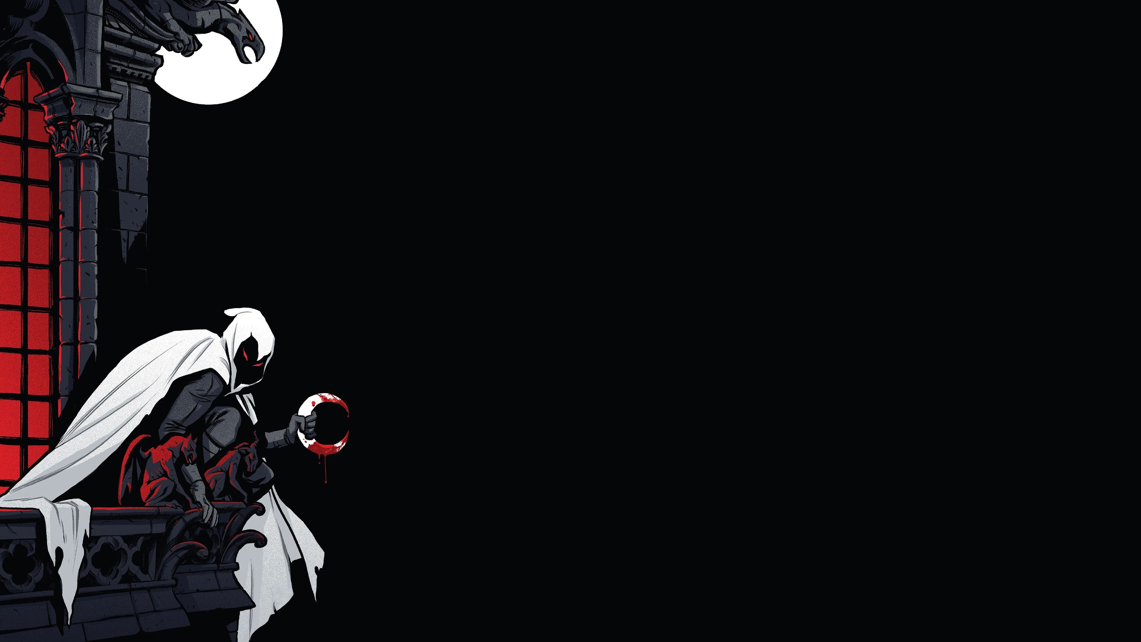 3840x2160 Moon Knight Wallpaper, Desktop