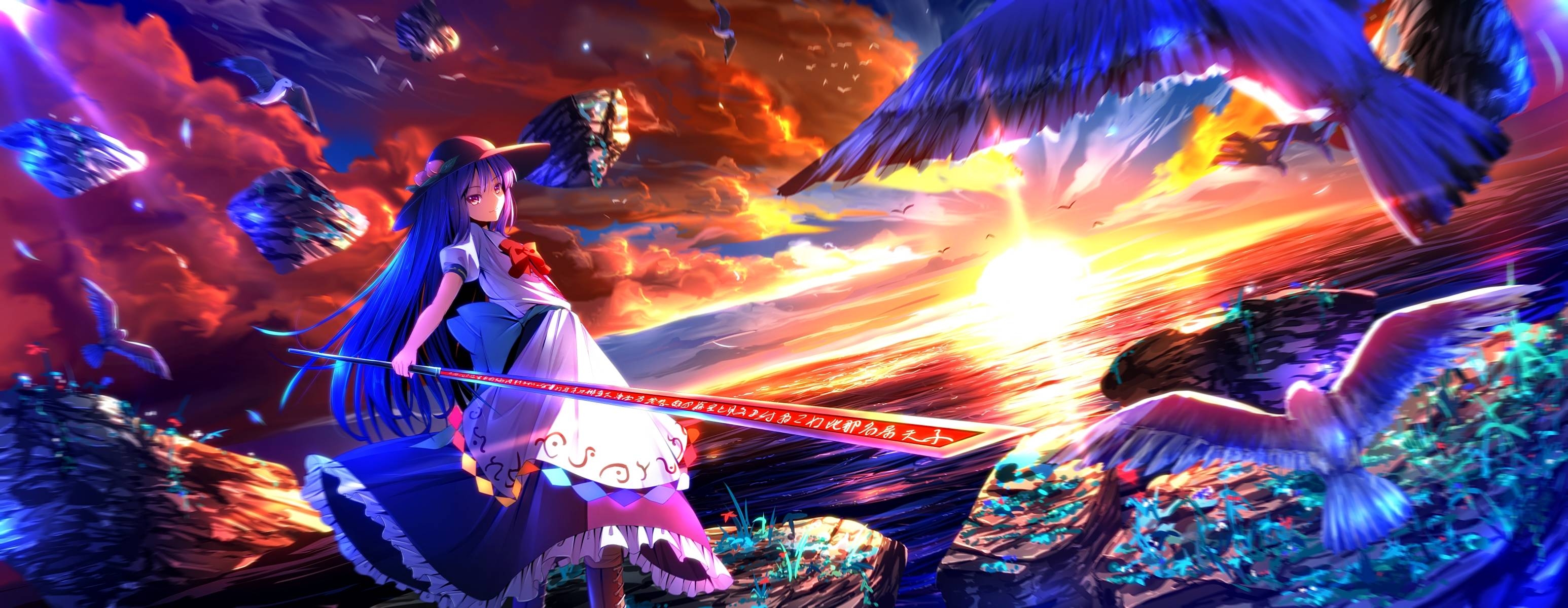 3100x1200 Touhou Computer Wallpaper, Desktop Background  Id: 303583, Dual Screen