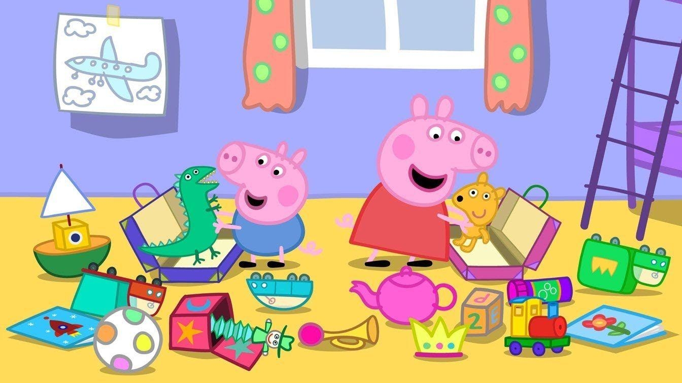 1350x760 Outstanding Peppa Pig Wallpaper, Desktop