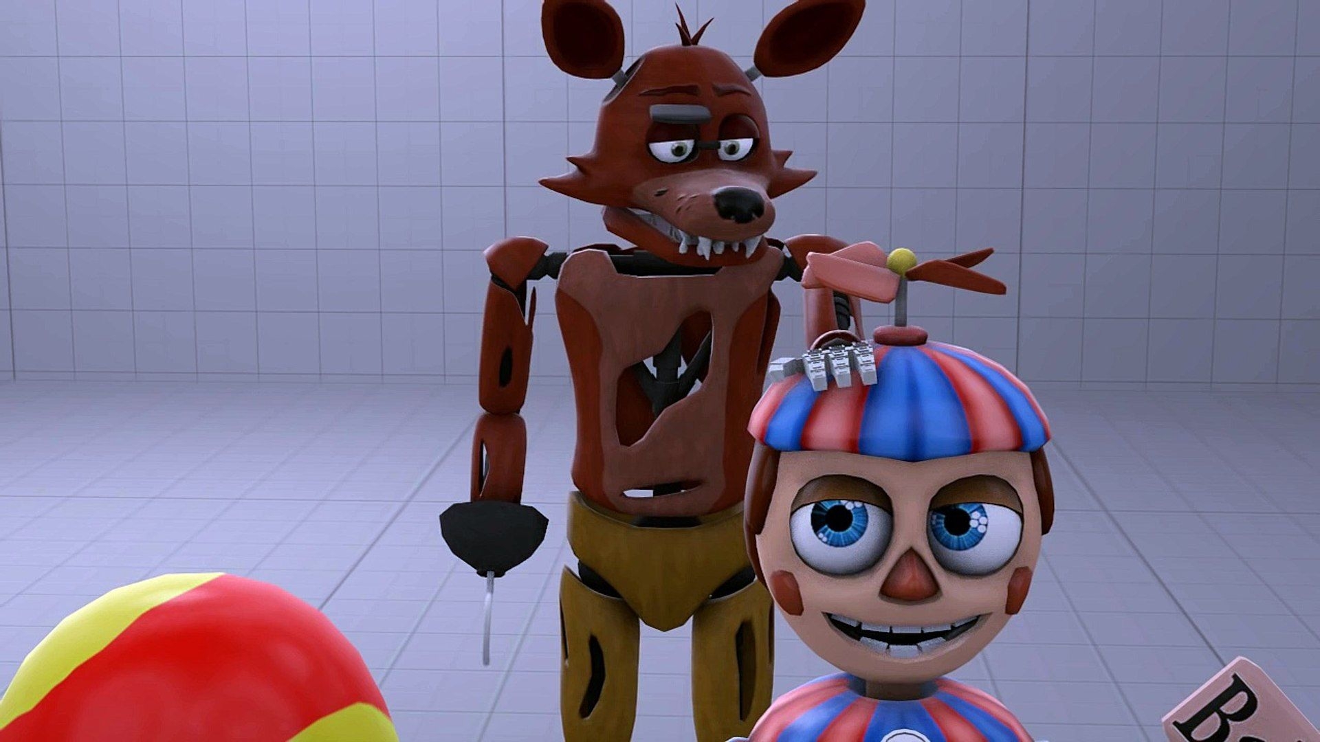 1920x1080 SFM Five Nights At Freddy's Foxy Hates Balloon Boy (TEST), Desktop