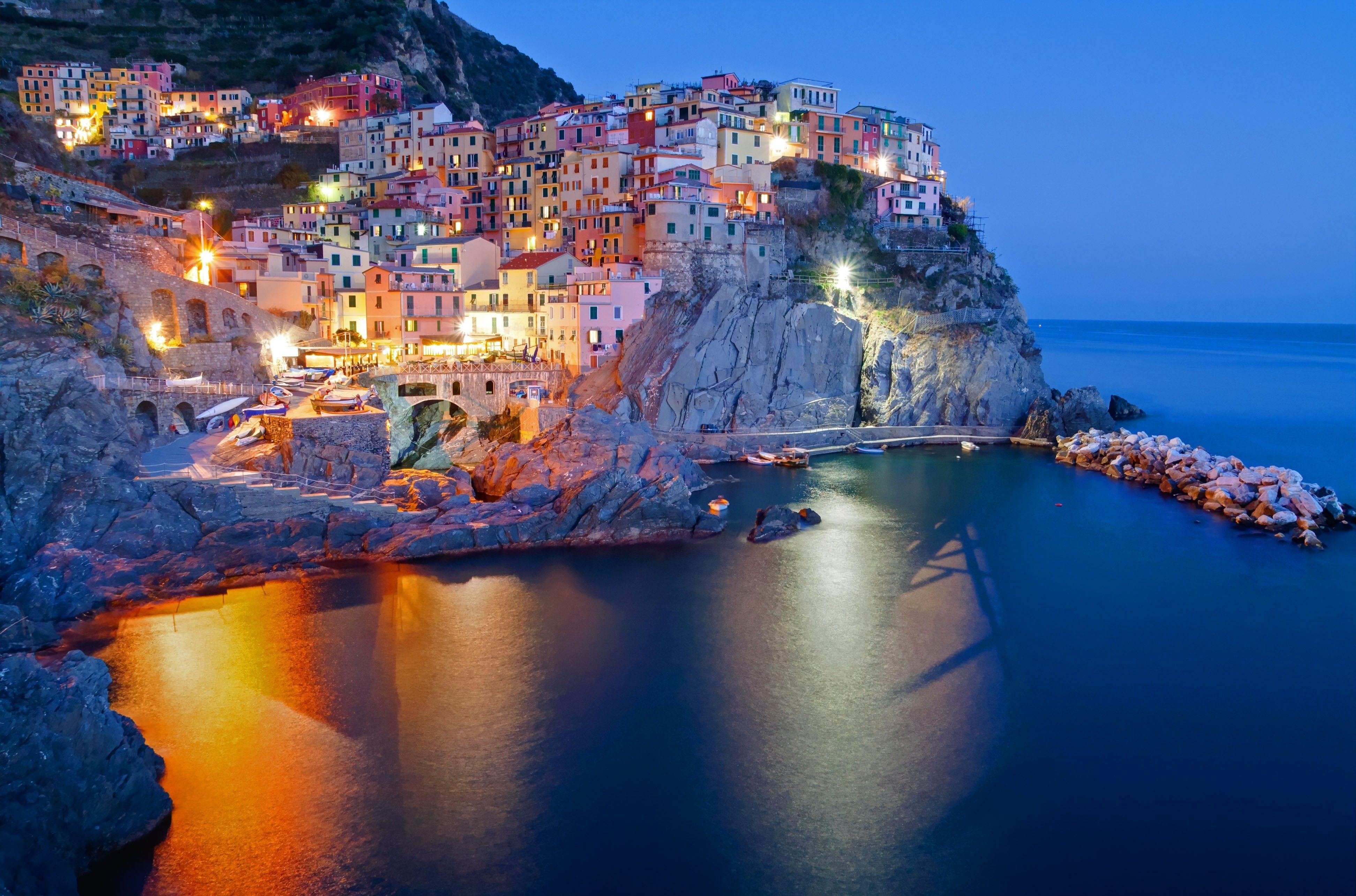 3890x2570 Cinque Terre HD Wallpaper and Background Image, Desktop