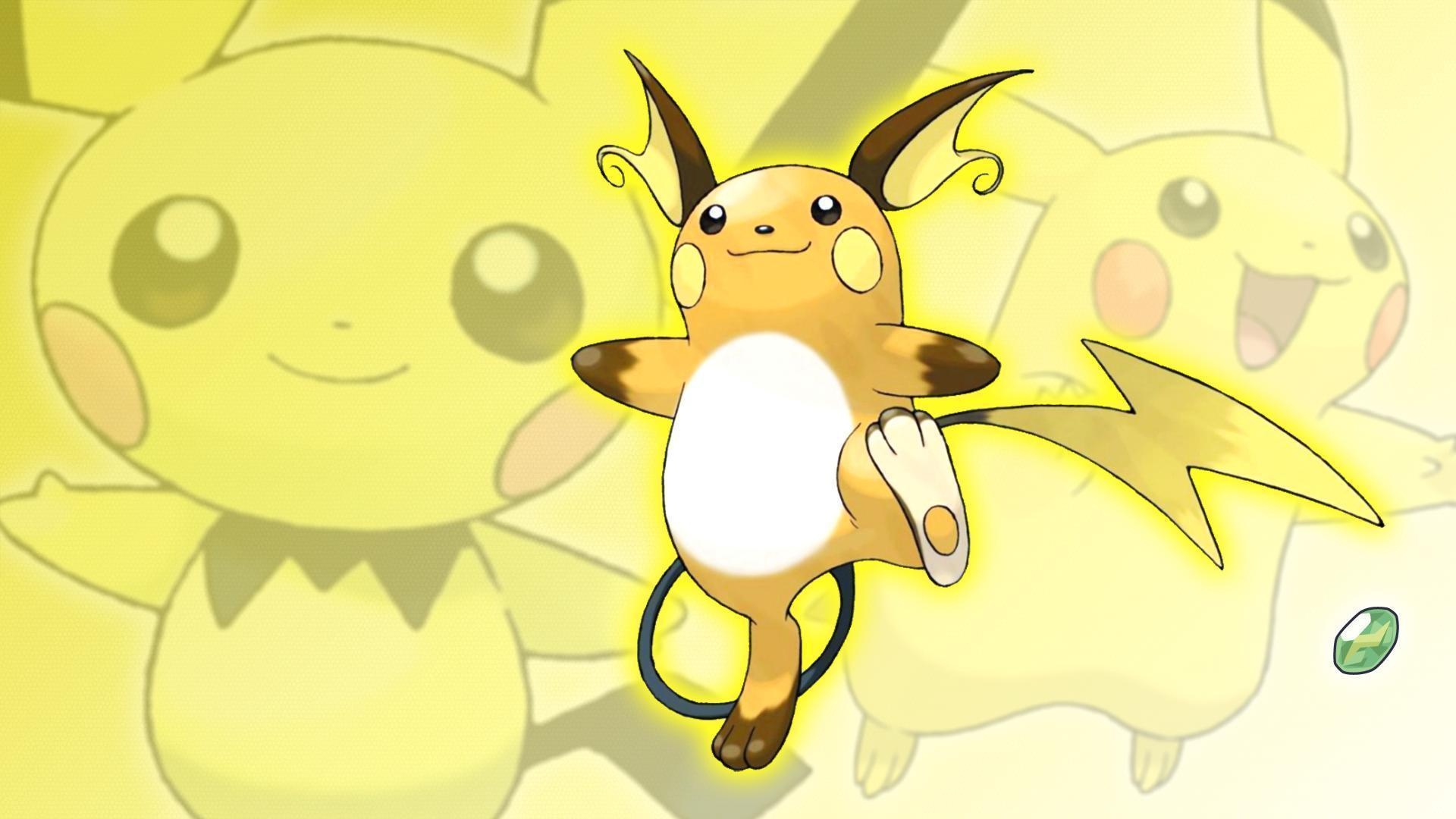 1920x1080 Pichu, Pikachu, and Raichu Wallpaper, Desktop