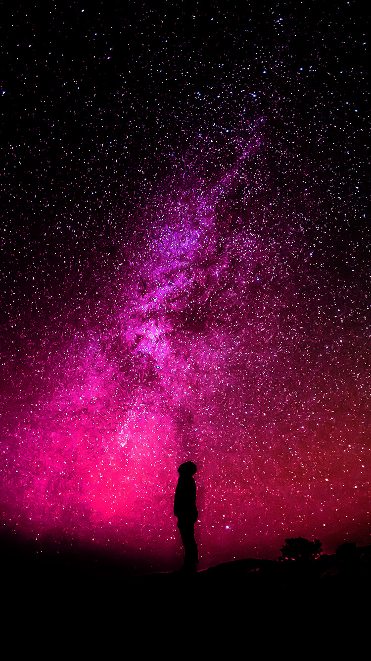 750x1340 iPhone6papers.co. iPhone 6 wallpaper. sky galaxy milkyway space night red, Phone