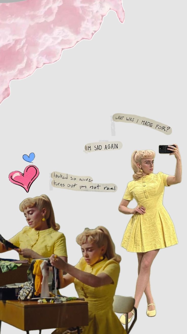 740x1310 Wallpaper, Barbie, Billie eilish, Phone