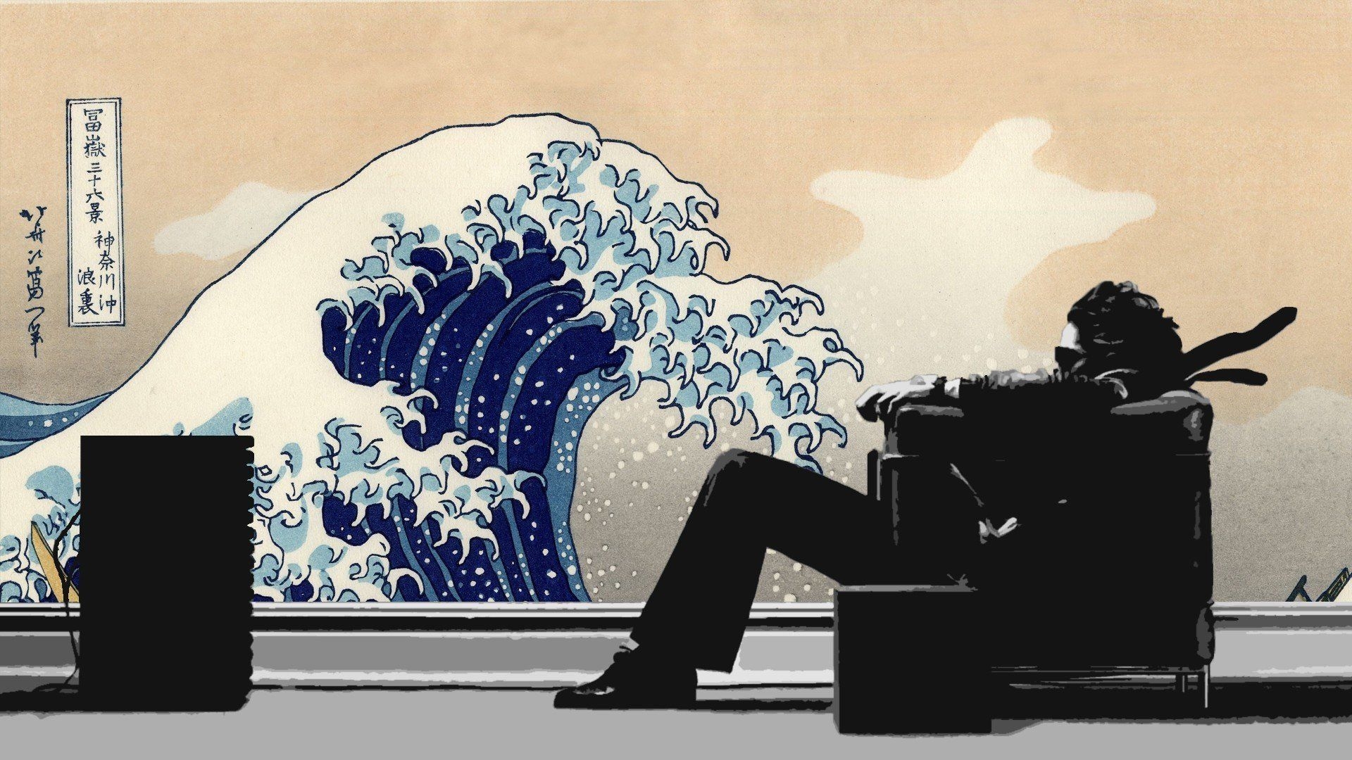 1920x1080 Hitachi Maxell, The Great Wave off Kanagawa HD Wallpaper, Desktop