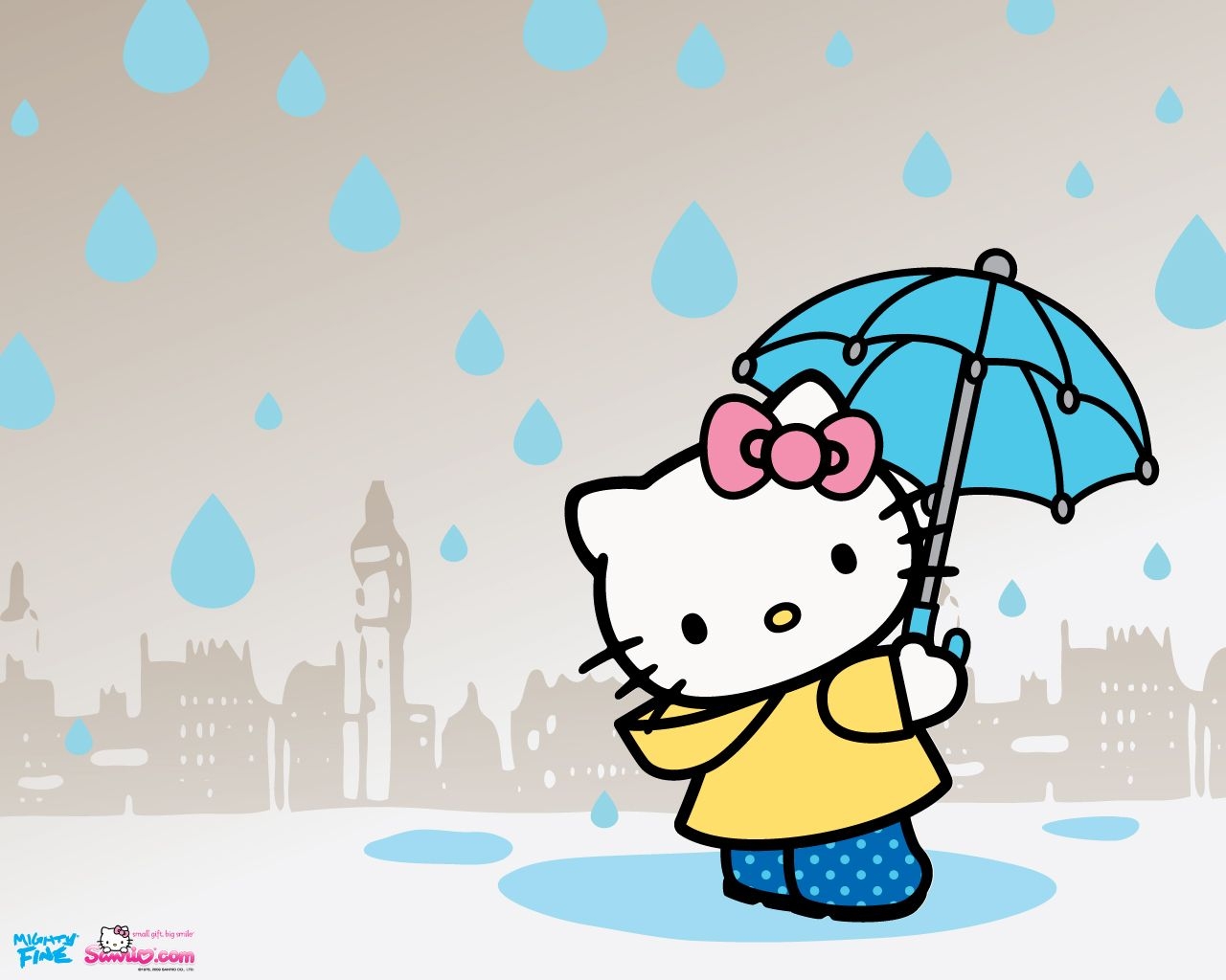 1280x1030 Hello Kitty Spring Wallpaper Free Hello Kitty Spring Background, Desktop