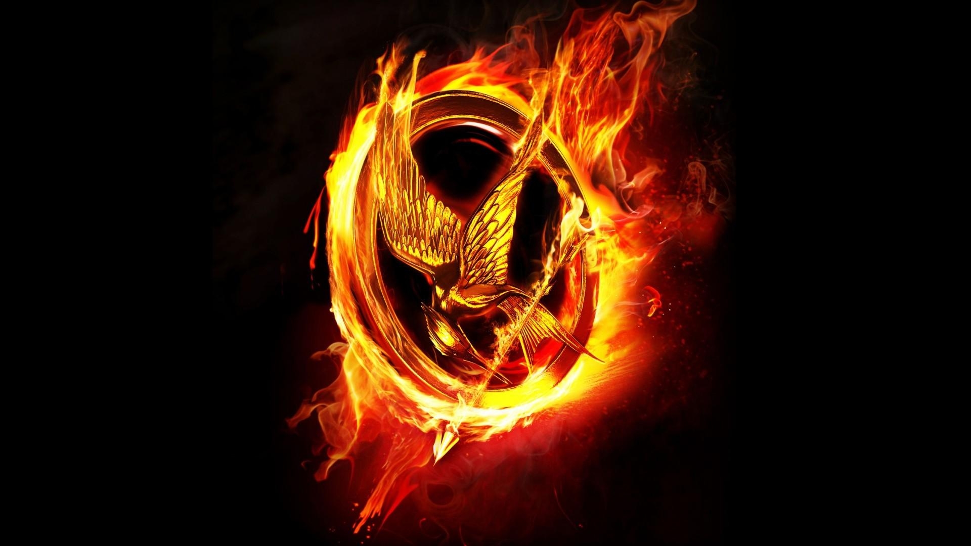 1920x1080 Catching Fire Logo -themes.com, Desktop