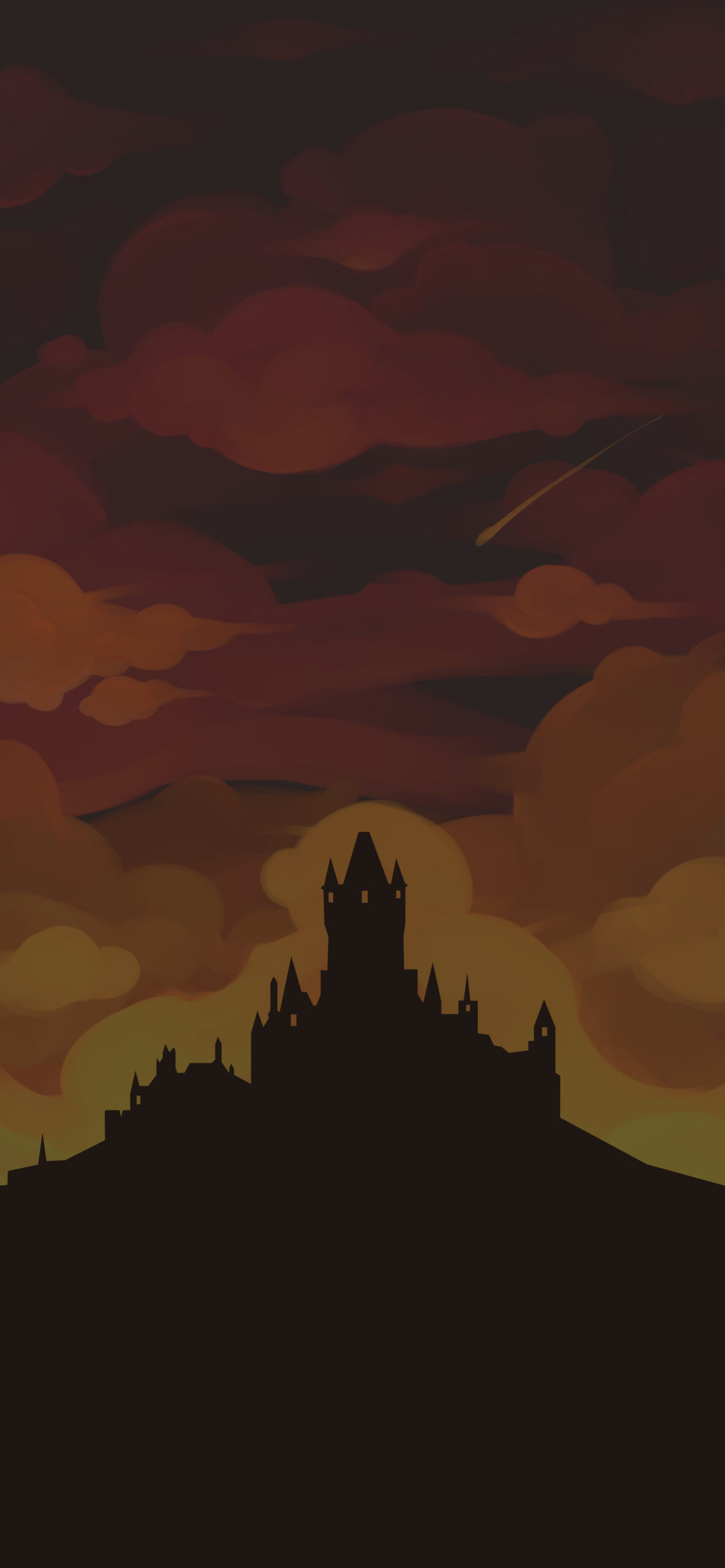 1190x2560 Gothic Castle Dark Wallpaper Academia Wallpaper for iPhone, Phone