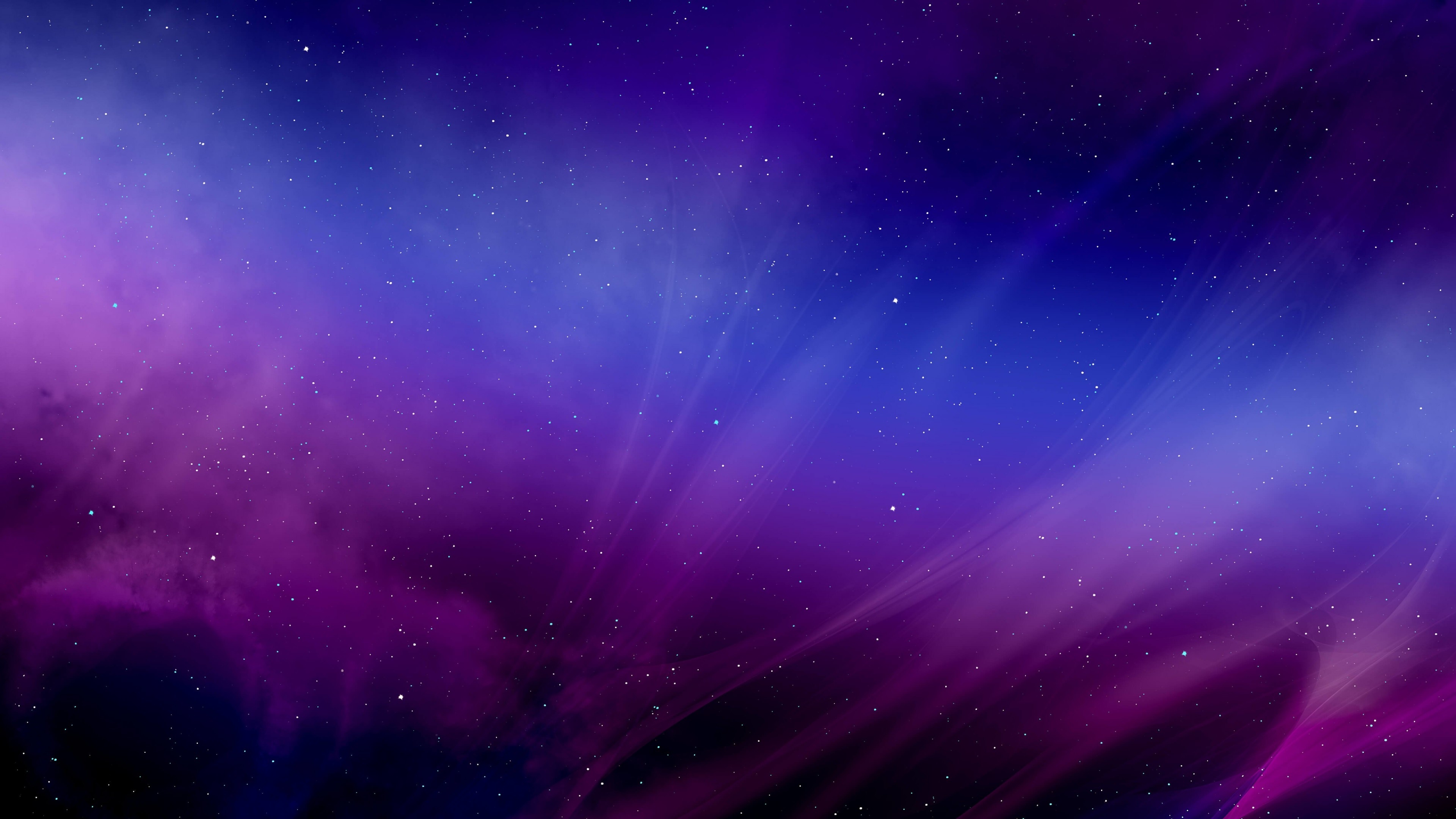 3840x2160 HD desktop wallpaper: Stars, Space, Purple, Sci Fi download free picture, Desktop