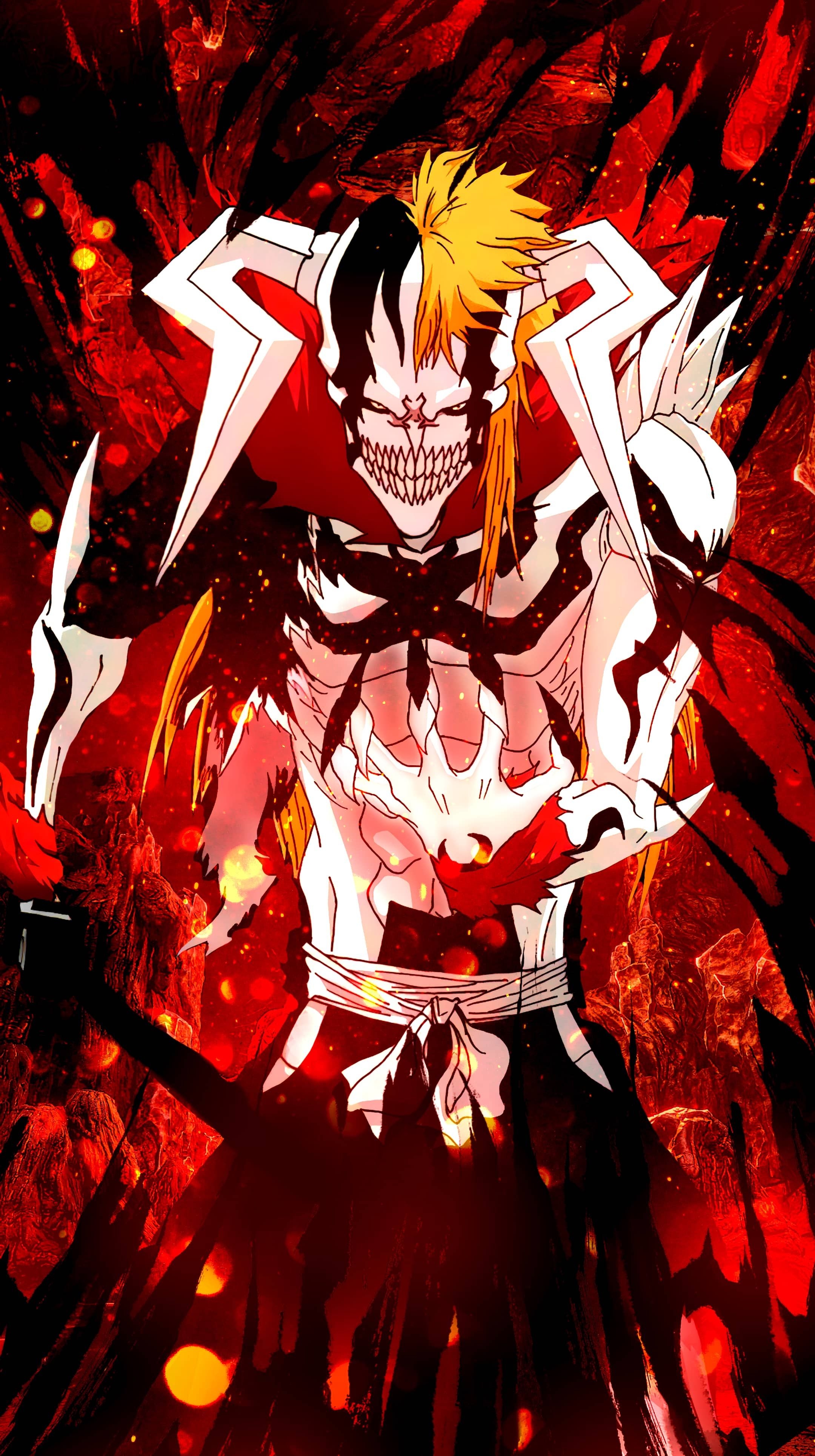 2160x3860 Bleach ichigo vasto lorde hellverse 4k vertical wallpaper. Bleach anime art, Bleach fanart, Bleach anime, Phone