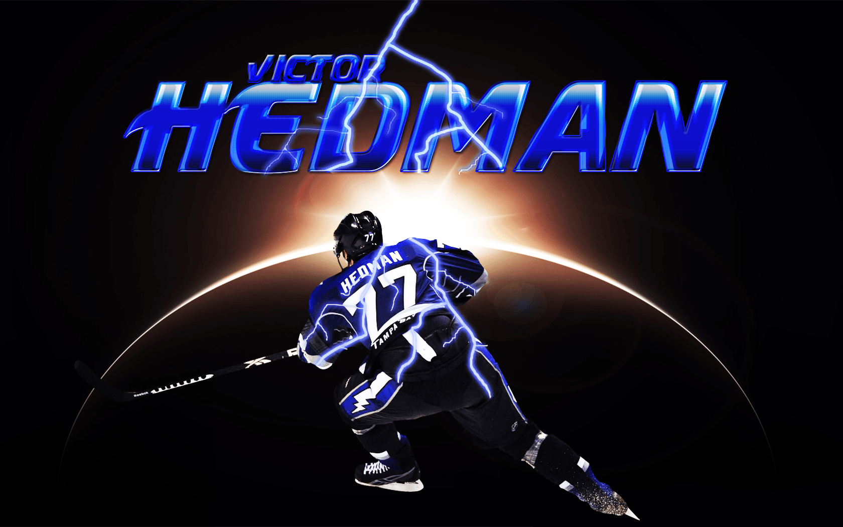 1680x1050 NHL Tampa Bay Lightning Victor Hedman wallpaper 2018 in Hockey, Desktop