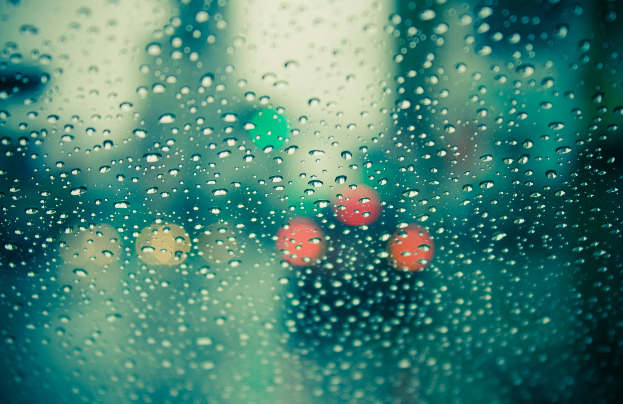 2560x1660 Download wallpaper photo, rain, glass, window free desktop, Desktop