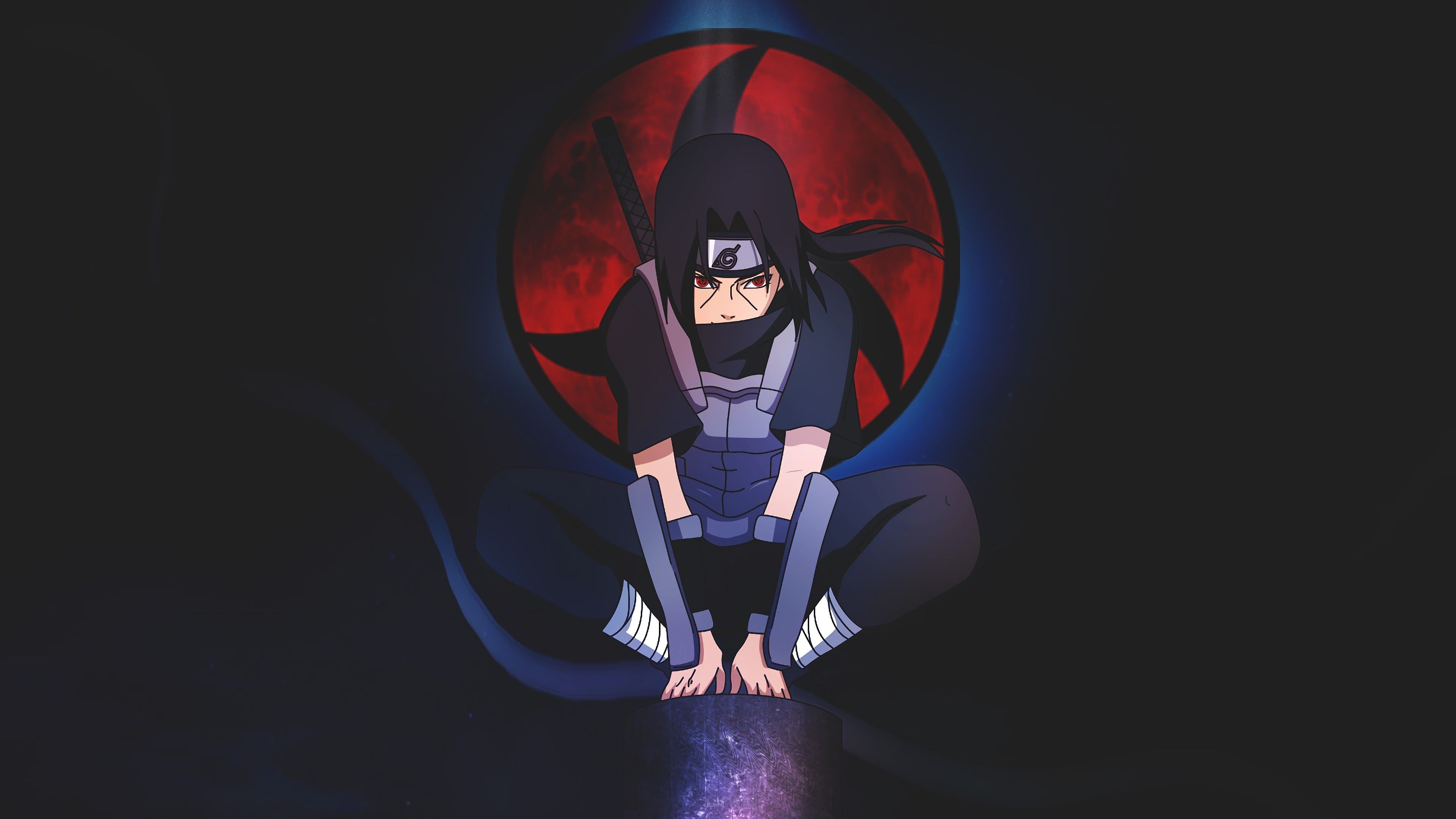 3840x2160 Itachi Sharingan Anbu 4K Wallpaper, Desktop