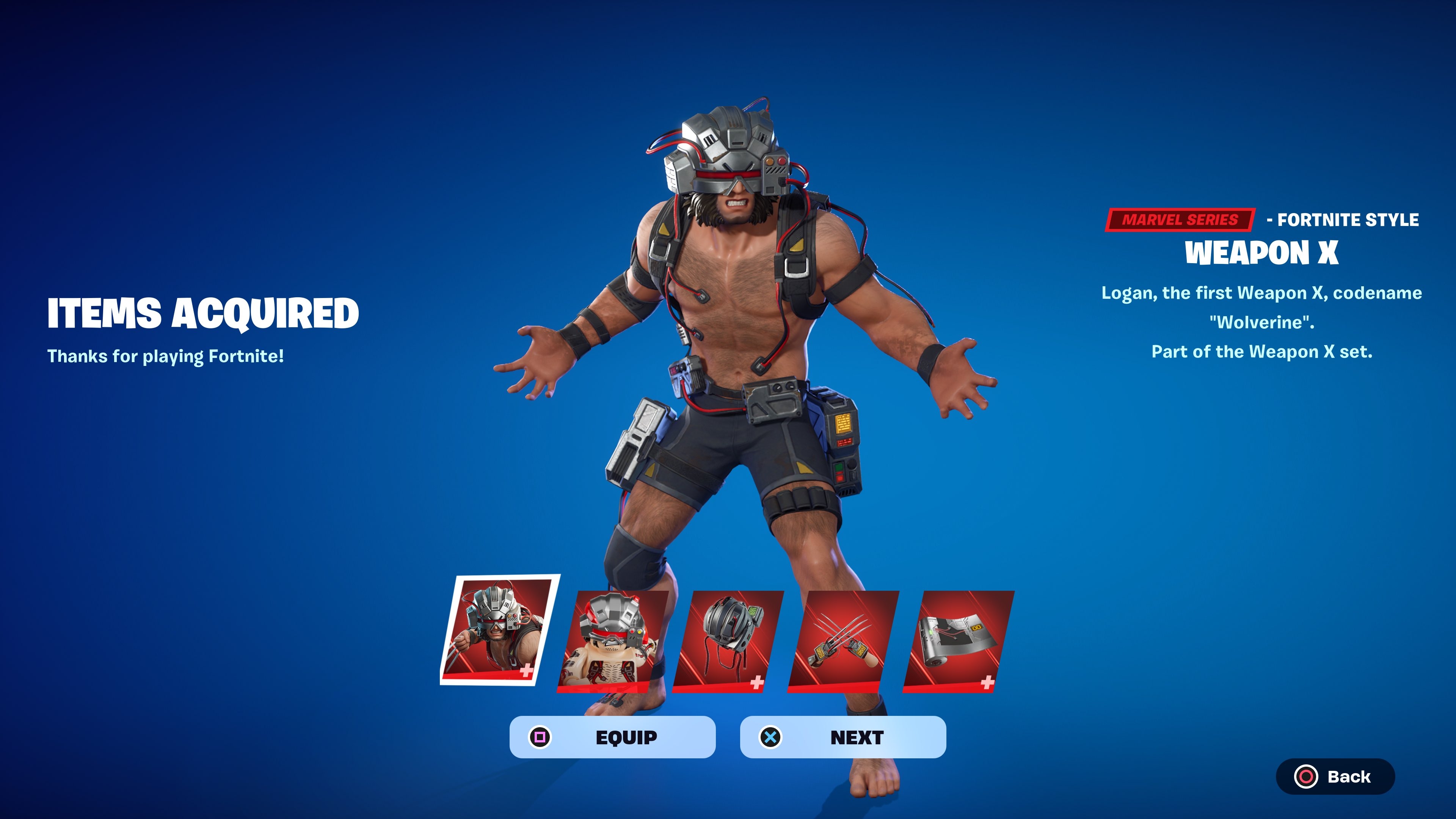 3840x2160 Weapon X Fortnite wallpaper, Desktop