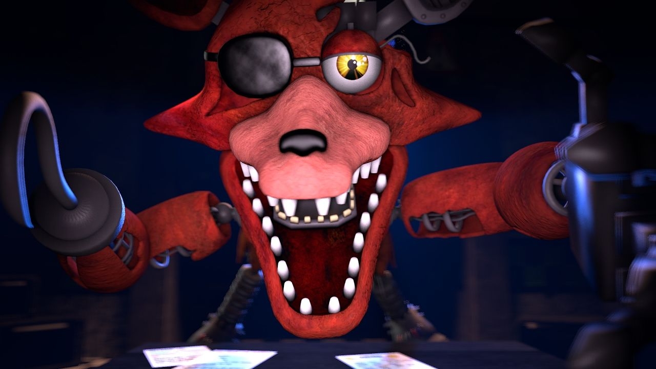 1280x720 FNAF SFM] Withered Foxy Jumpscare [REMAKE], Desktop