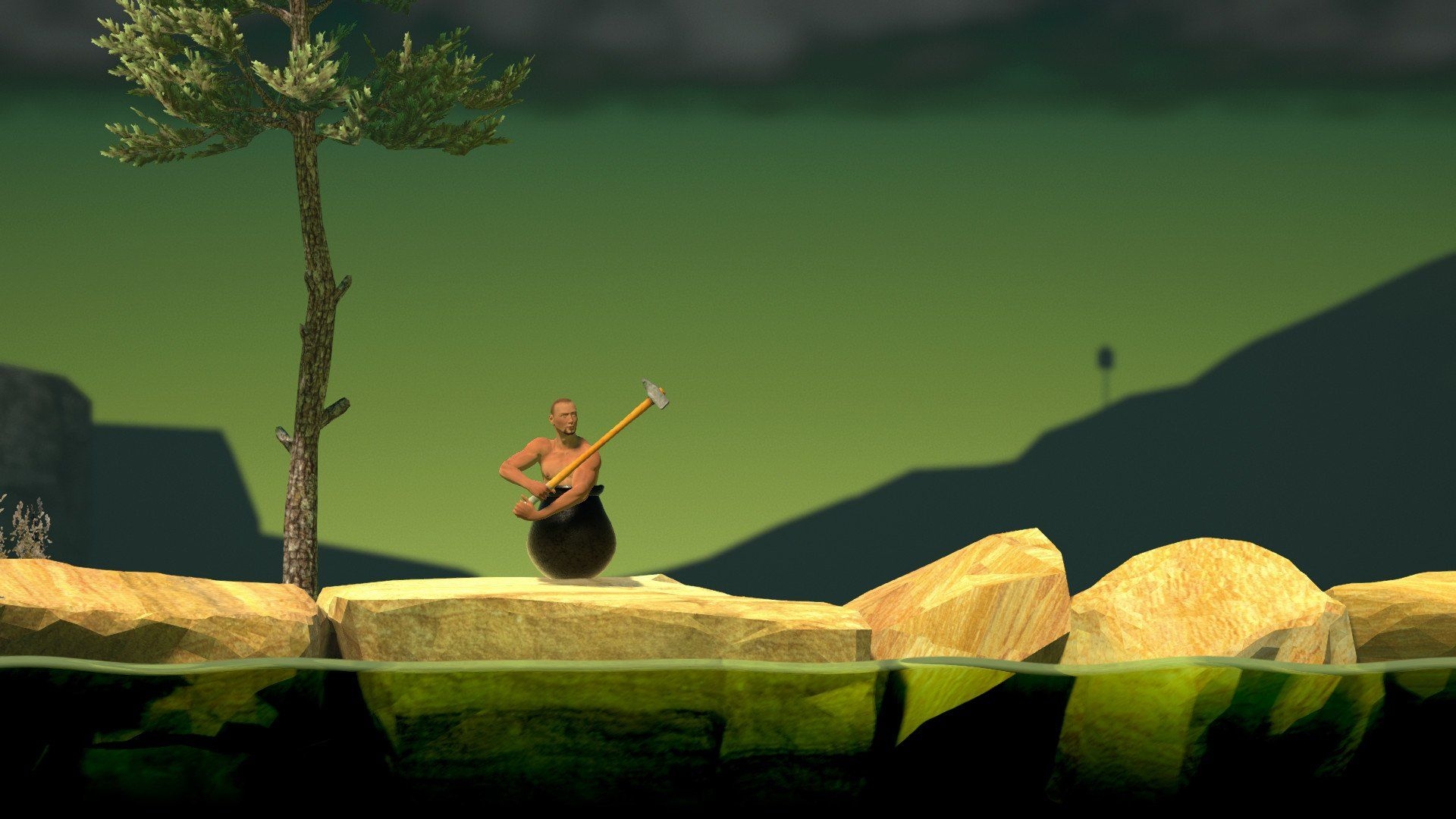 1920x1080 Getting Over It with Bennett Foddy HD Wallpaper. Background, Desktop