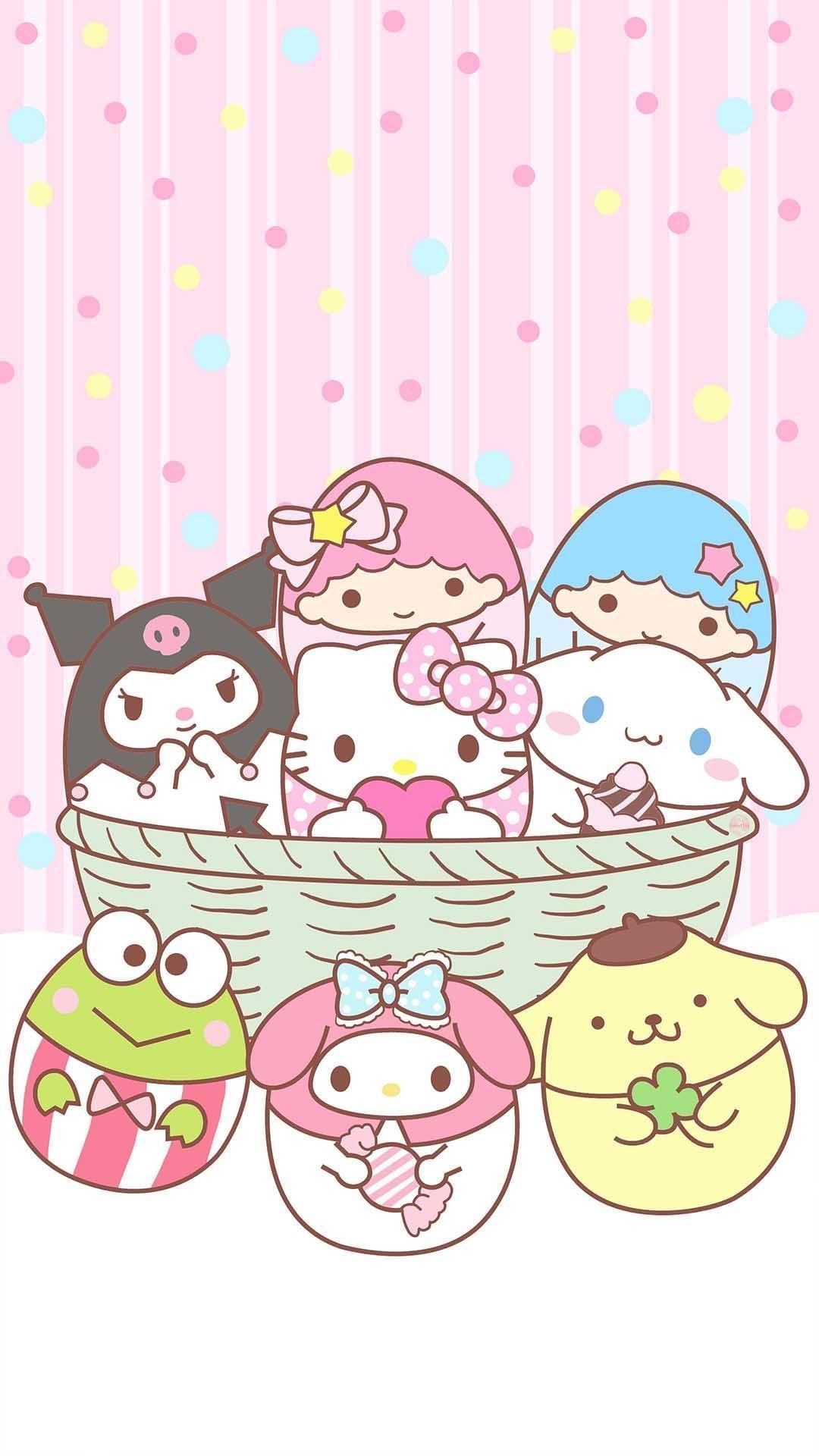 1080x1920 Sanrio Characters Wallpaper and Background 4K, HD, Dual Screen, Phone