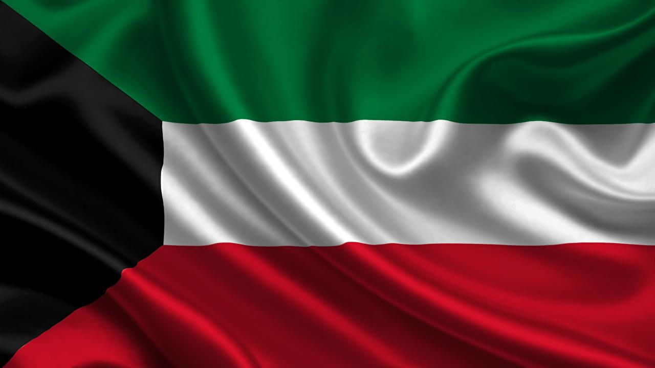 1280x720 Wallpaper Kuwait Flag Stripes, Desktop