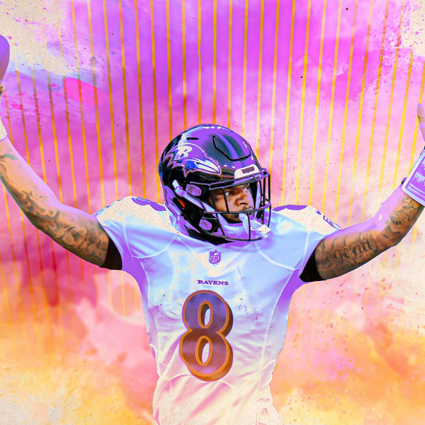 1400x1400 Lamar Jackson and the Ravens Are Crushing Their Playoff Demons, Phone