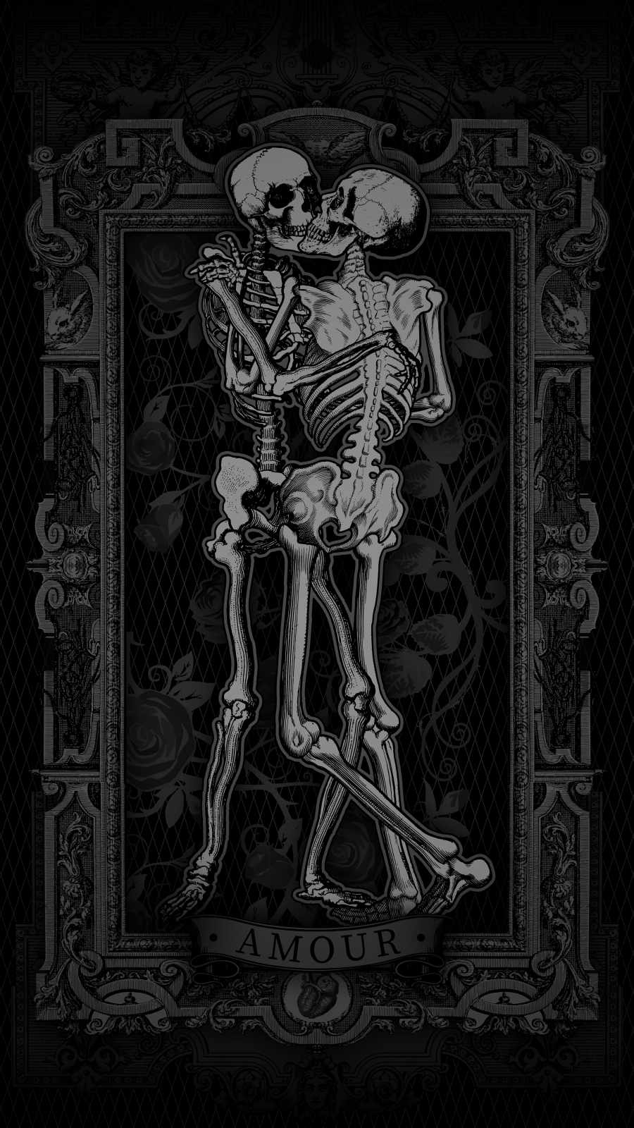 900x1600 Skeleton Lover IPhone Wallpaper Wallpaper, iPhone Wallpaper. Skull wallpaper, iPhone wallpaper, Goth wallpaper, Phone