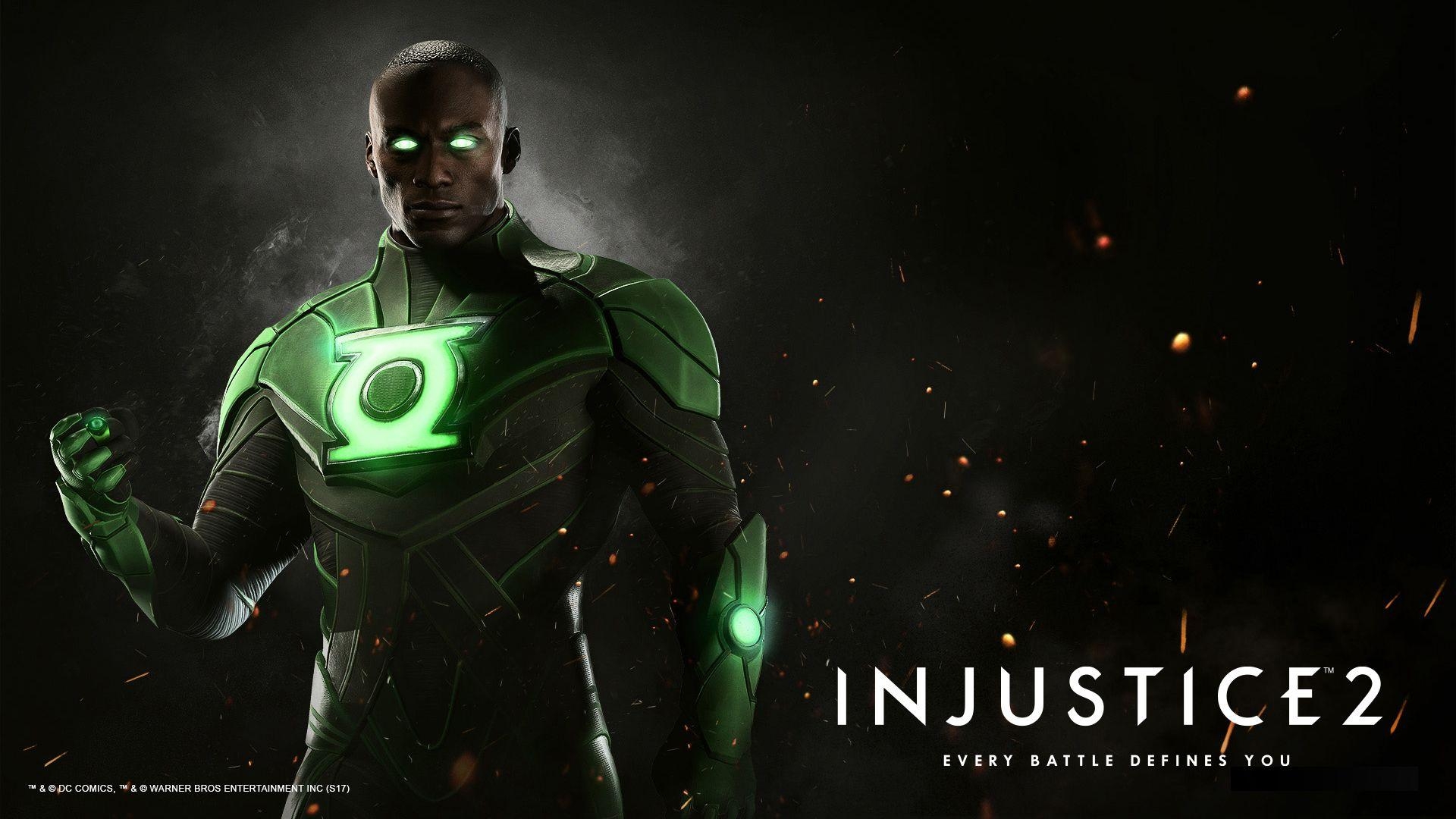 1920x1080 John Stewart. Wallpaper from Injustice 2, Desktop