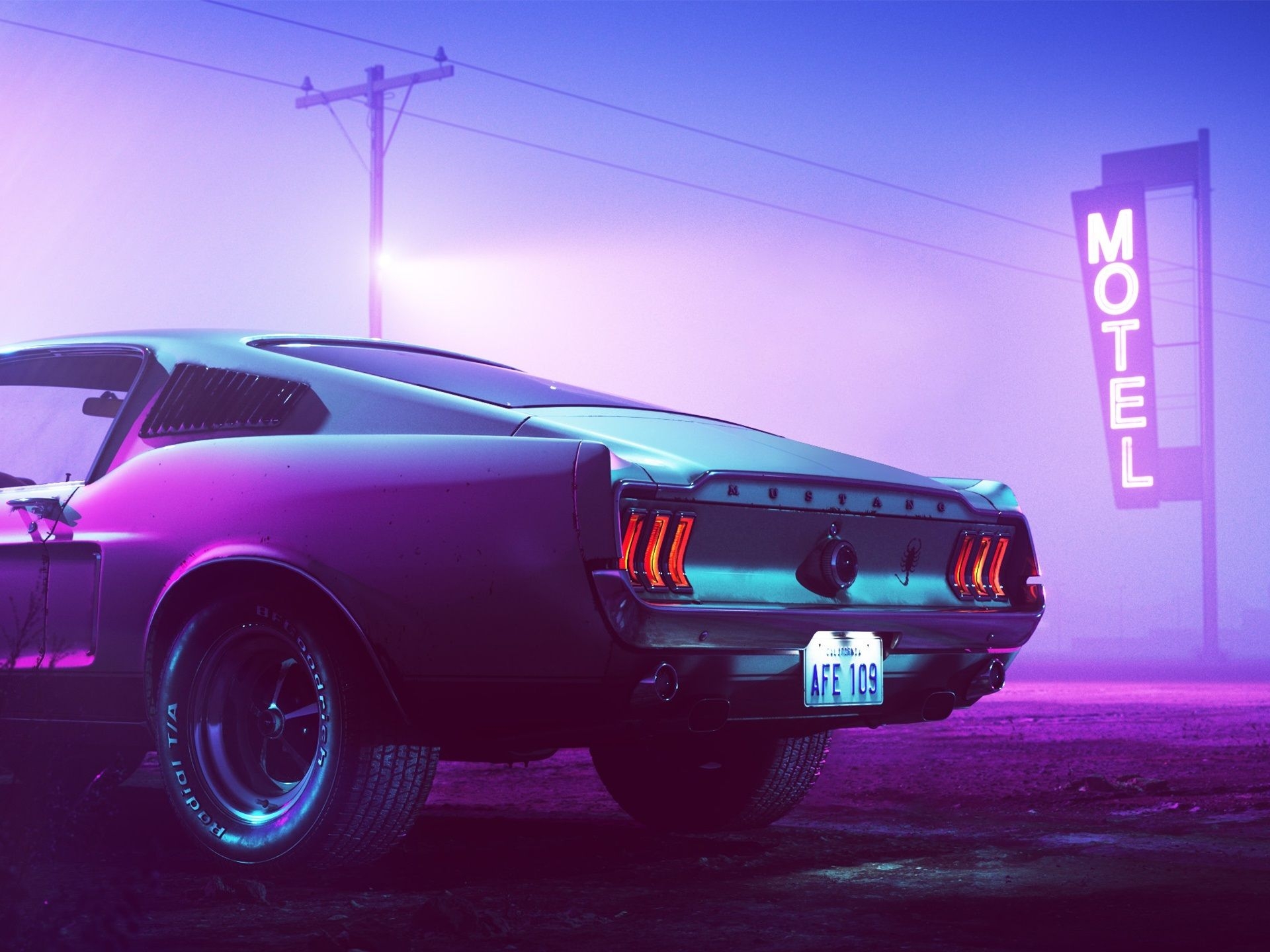 1920x1440 Neon Car Wallpaper Free Neon Car Background, Desktop