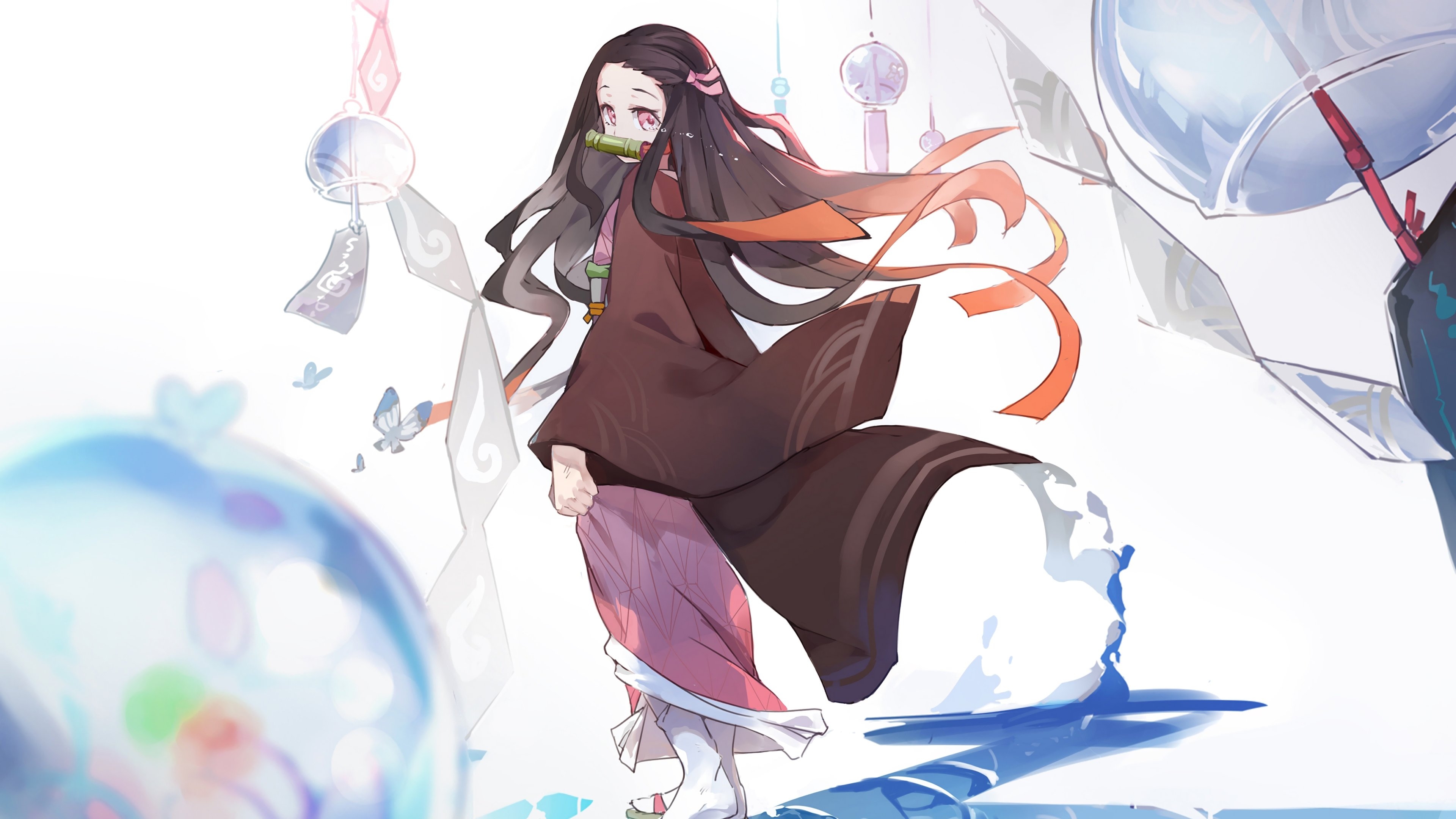 3840x2160 Nezuko HD Wallpaper Free download, Desktop