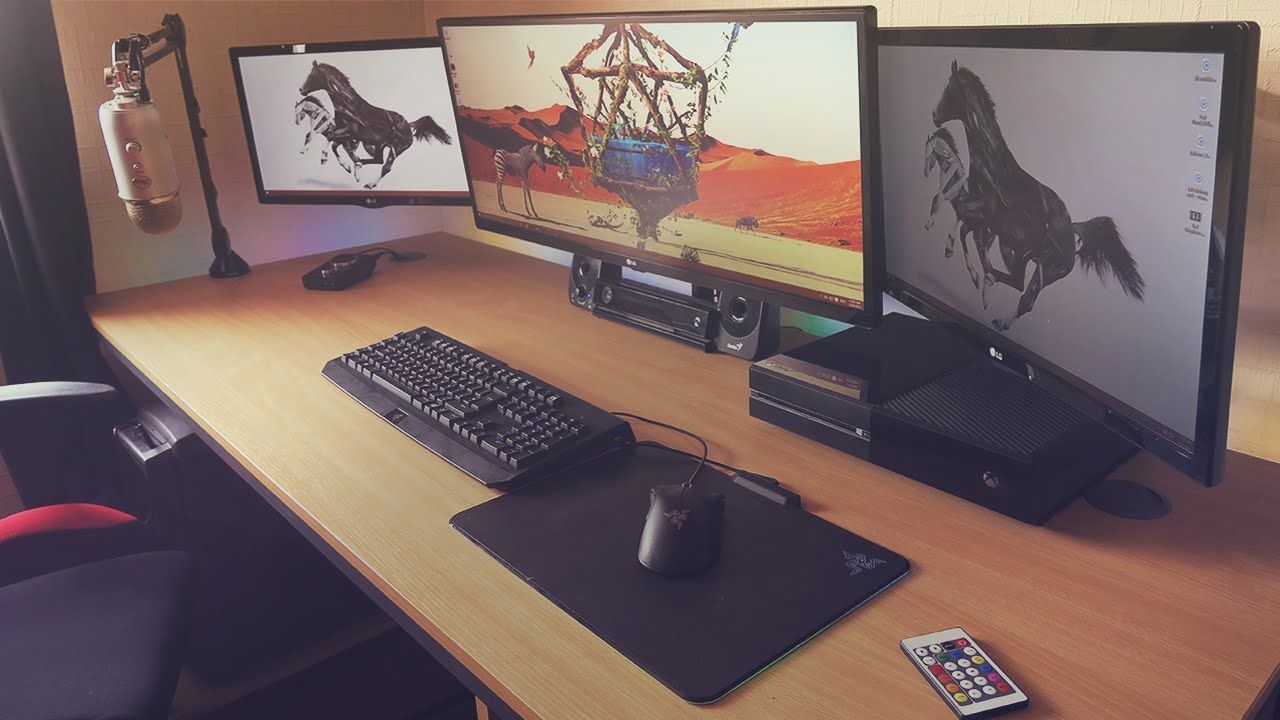 1280x720 Hd Desktop Setup Wallpaper, Desktop