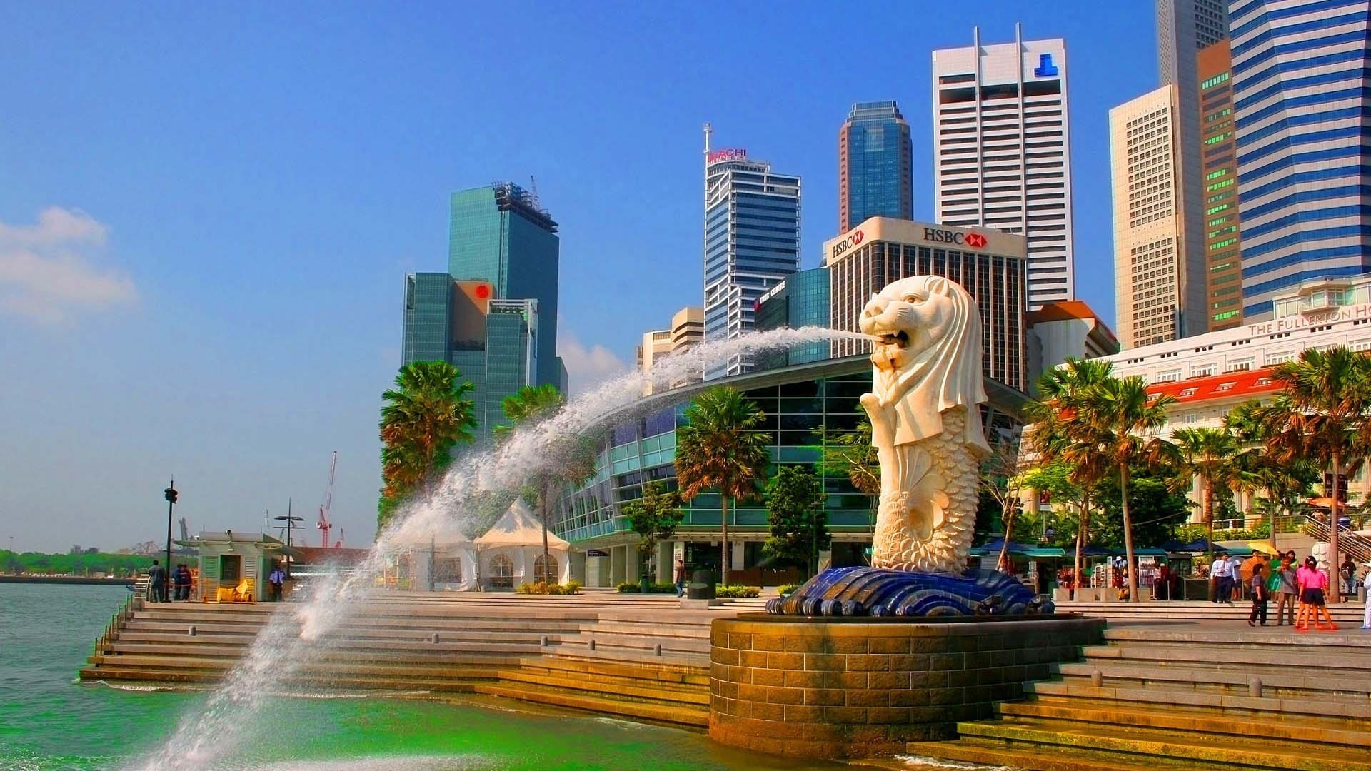 1920x1080 Singapore the city of lions HD Wallpaper Free Download, Desktop